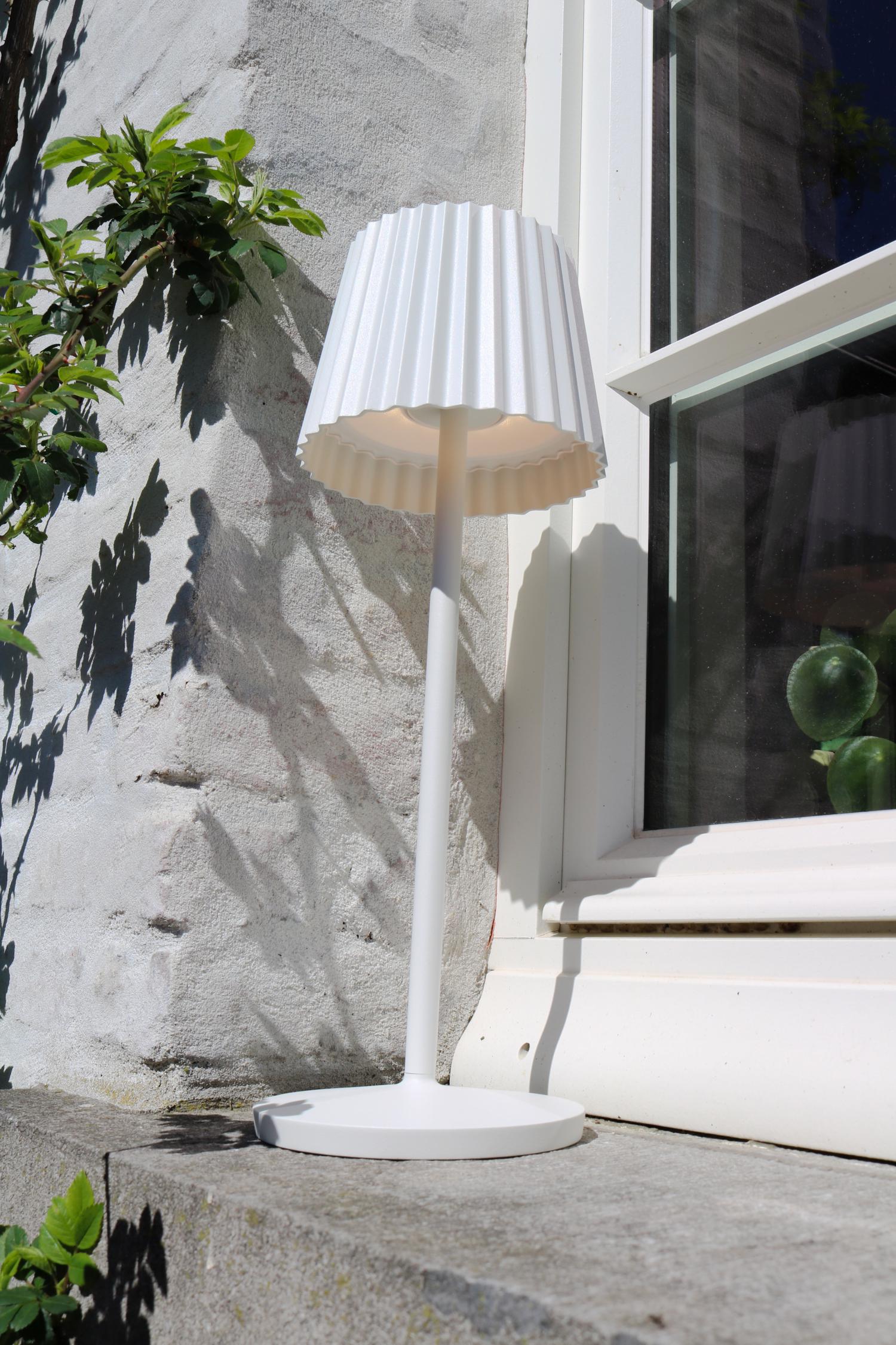 Justine Outdoor Lights - Matt Black