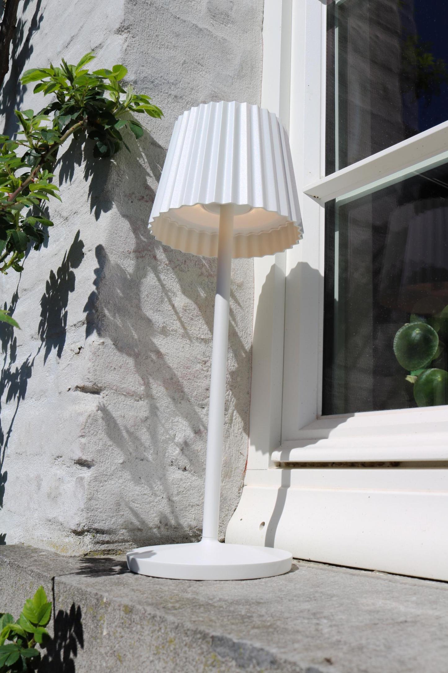 Justine Outdoor Lights - Matt Black