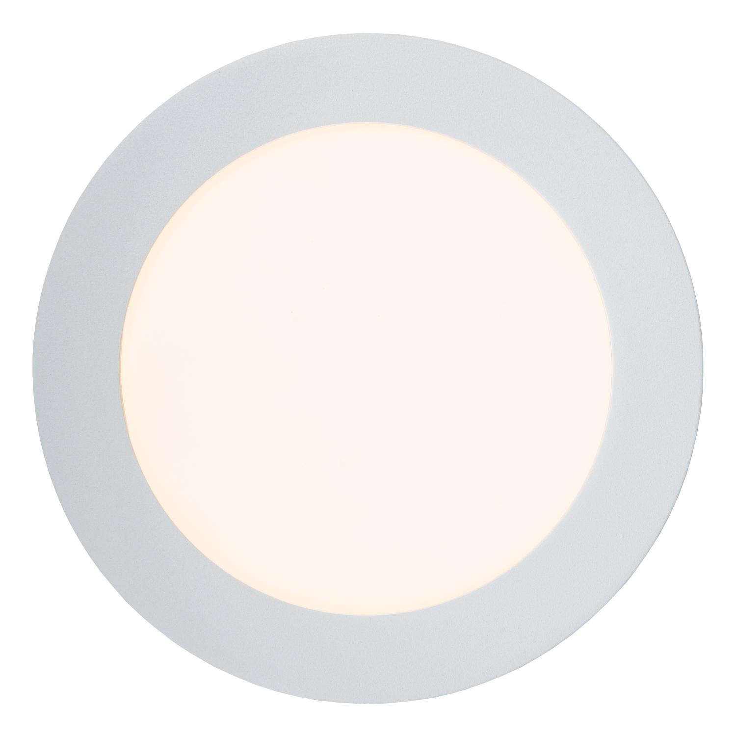 Brice Ceiling Lights - Matt Black/Opal - 180mm Diameter