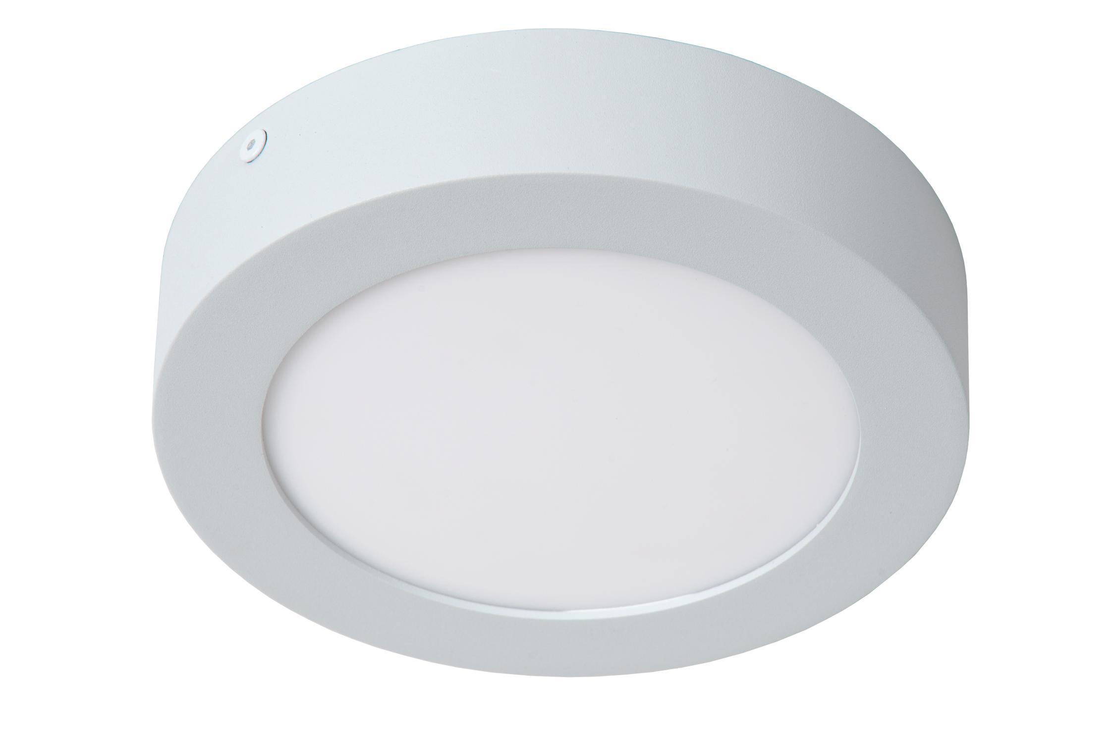 Brice Ceiling Lights - Matt Black/Opal - 180mm Diameter