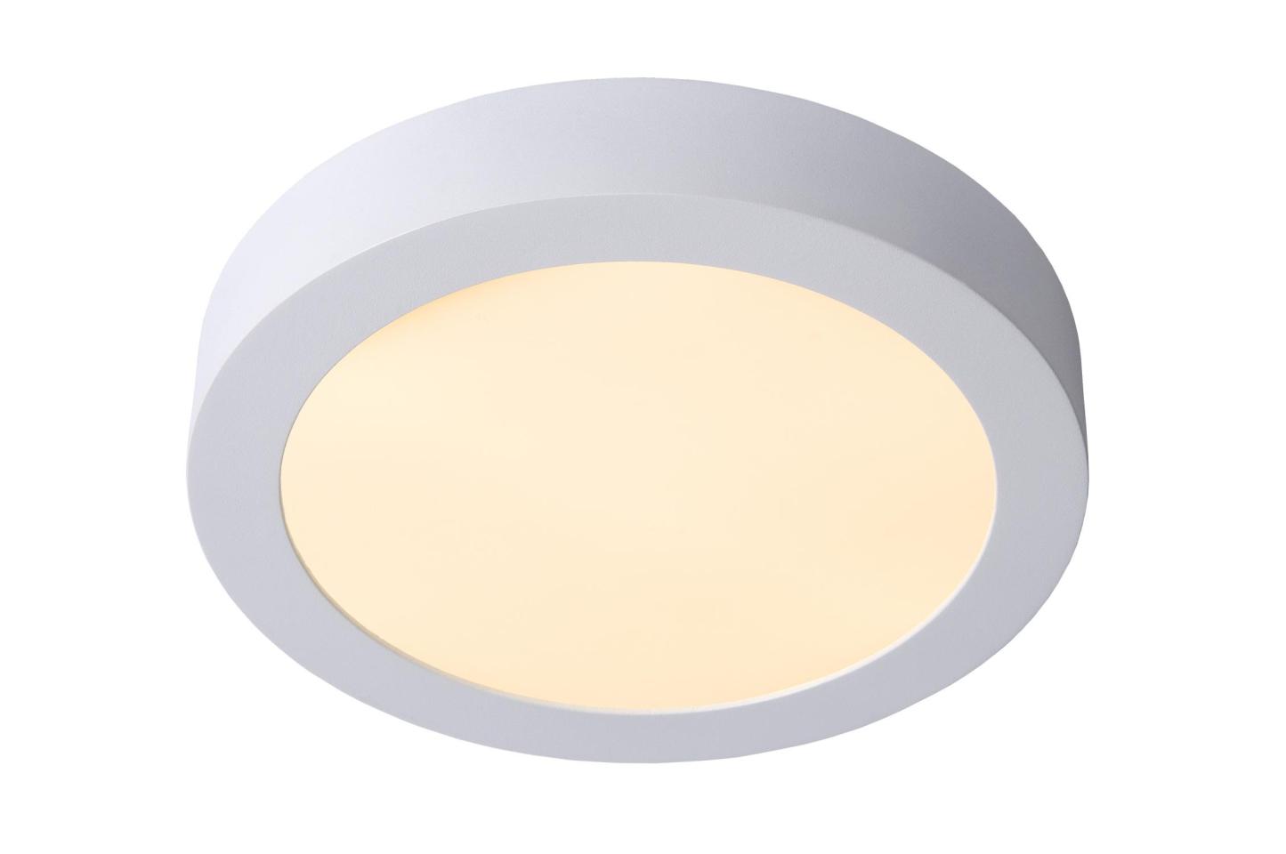 Brice Ceiling Lights - Matt Black/Opal - 240mm Diameter