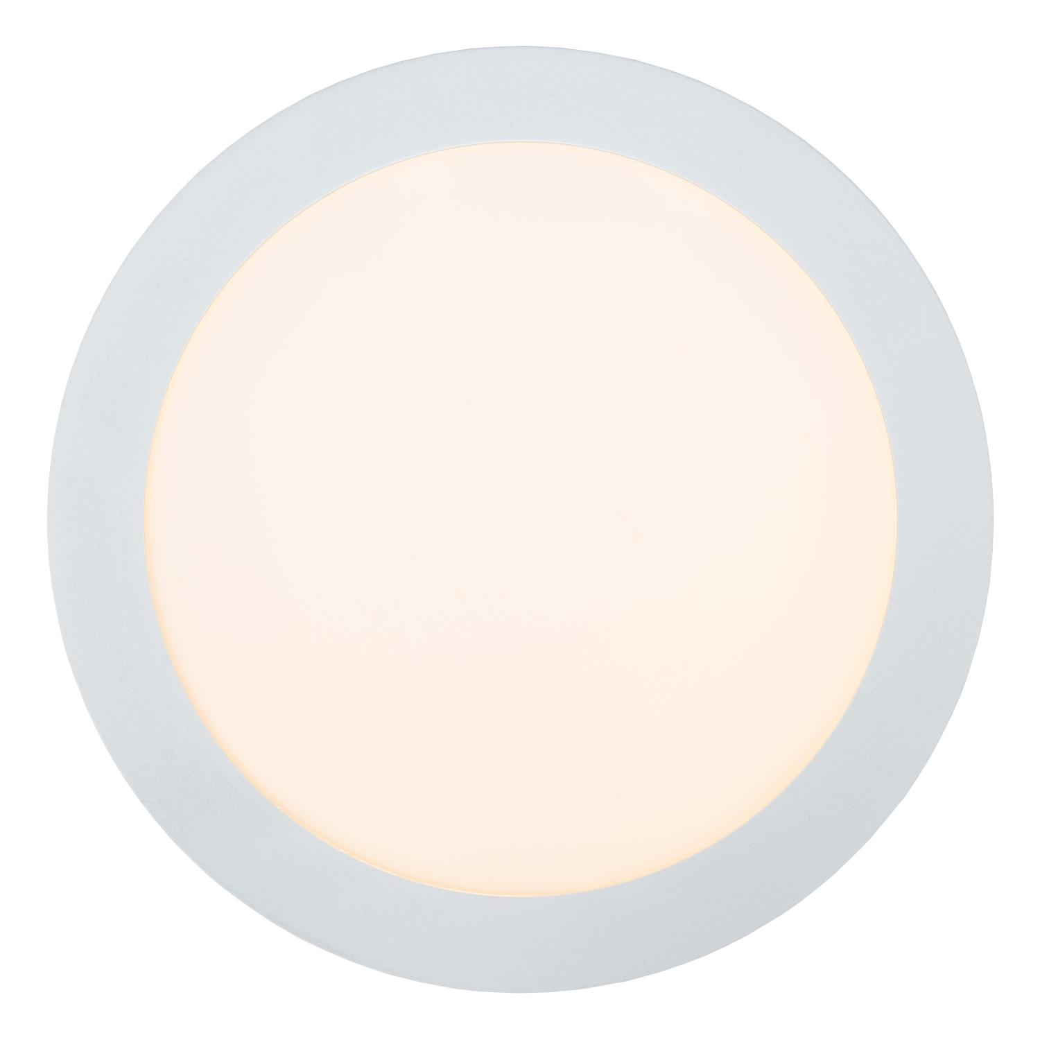 Brice Ceiling Lights - Matt Black/Opal - 240mm Diameter