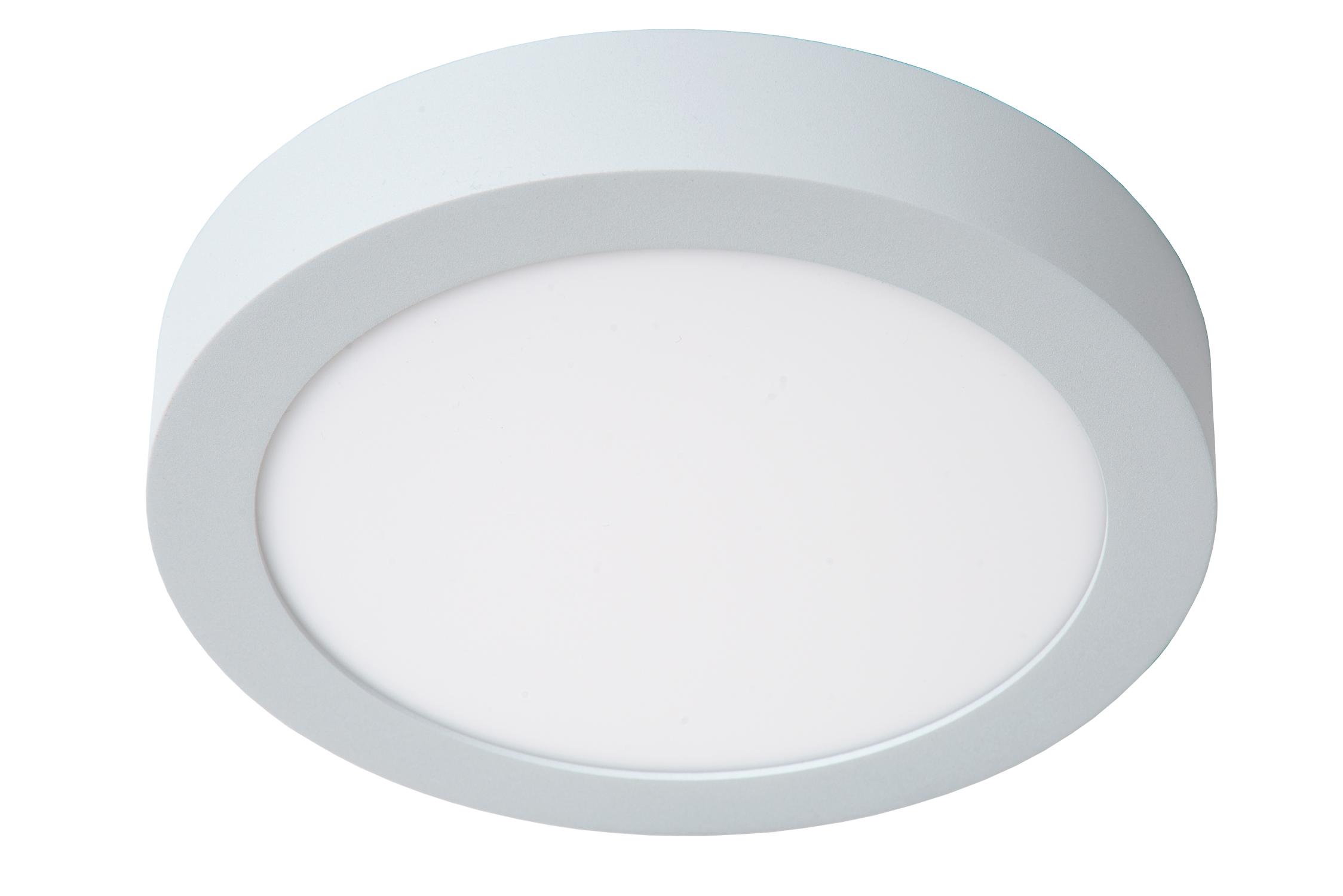 Brice Ceiling Lights - Matt Black/Opal - 240mm Diameter