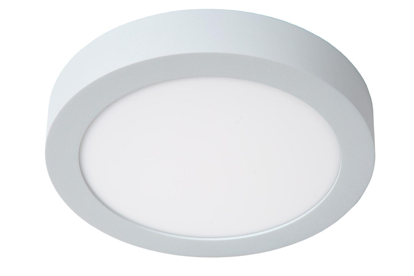 Brice Ceiling Lights - Matt Black/Opal - 240mm Diameter