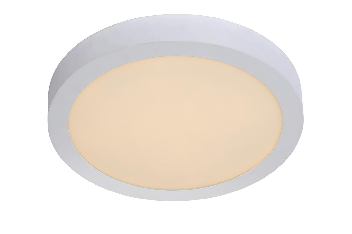 Brice Ceiling Lights - Matt Black/Opal - 300mm Diameter