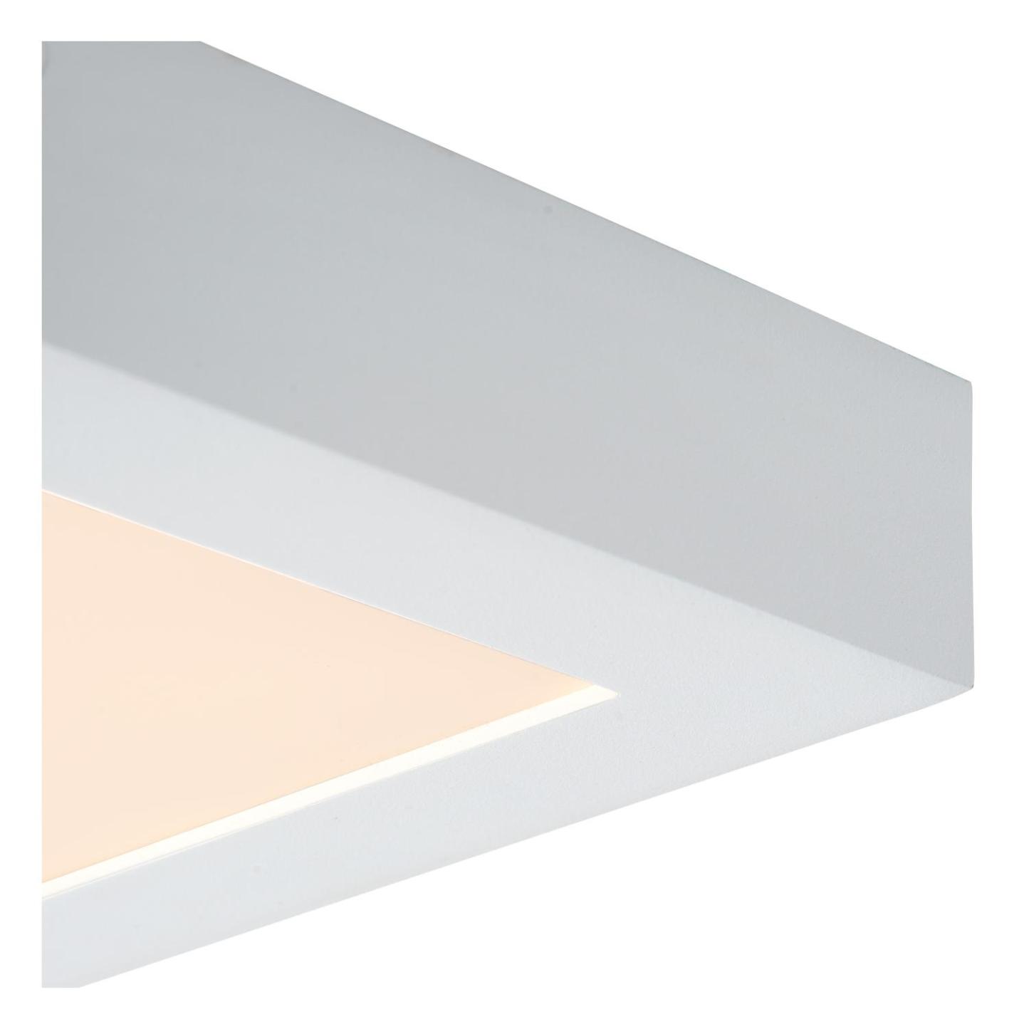 Brice Ceiling Lights - Matt Black/Opal - 300mm