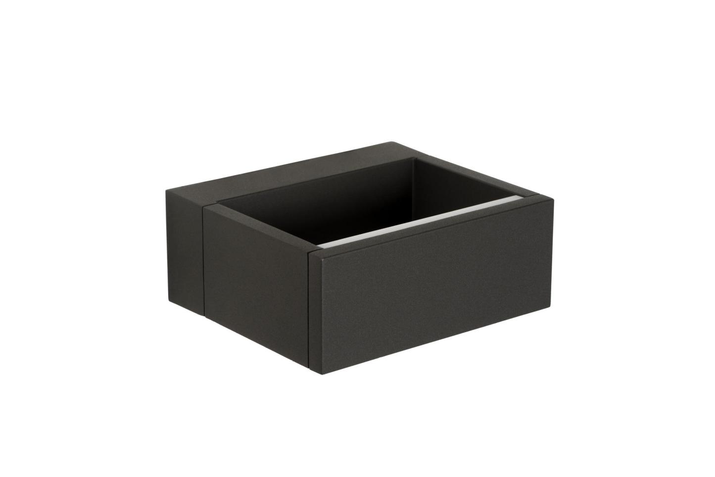 Goa Outdoor Lights - Matt Black/Opal