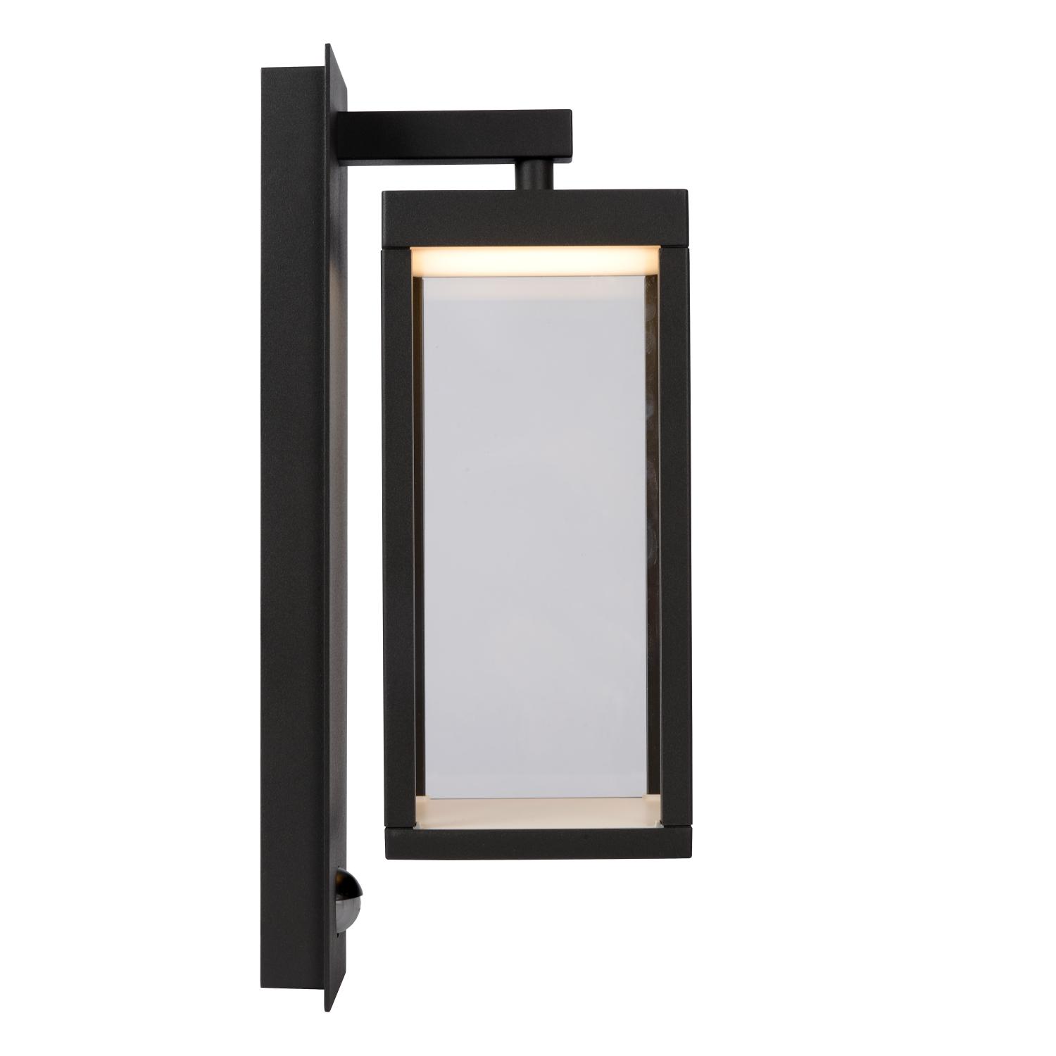 Clairette Outdoor Lights - Matt Black/Clear Glass