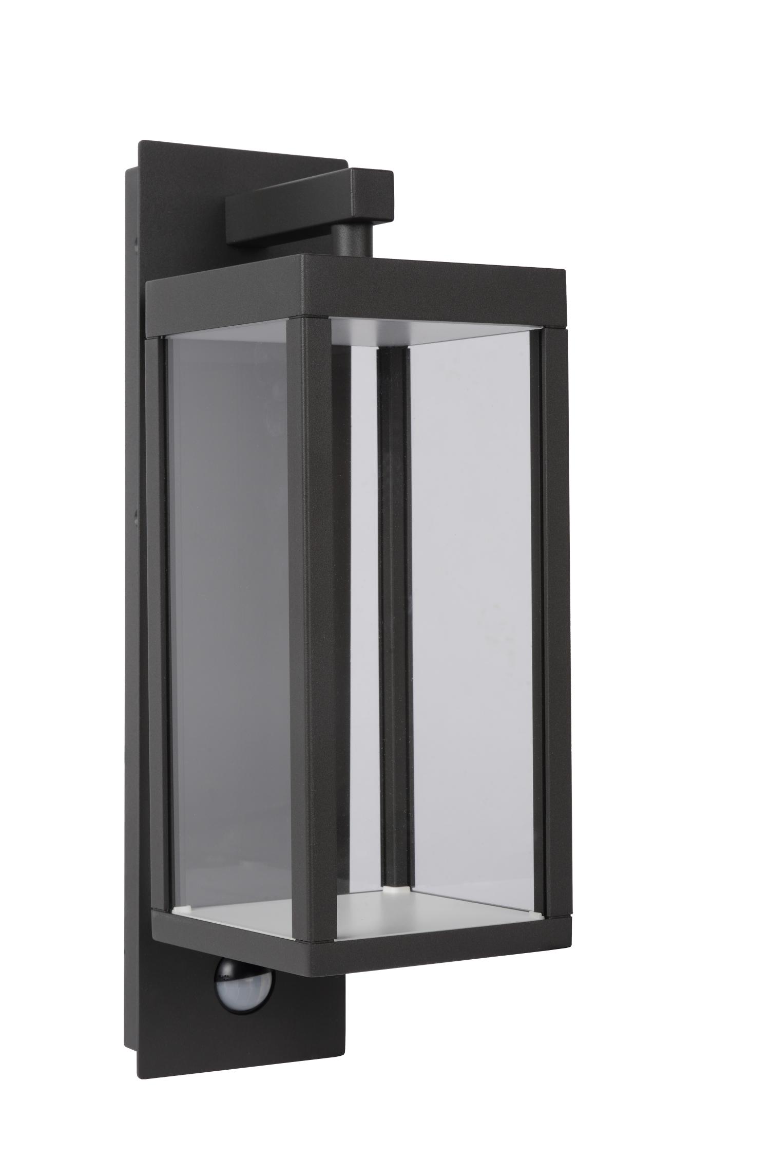 Clairette Outdoor Lights - Matt Black/Clear Glass