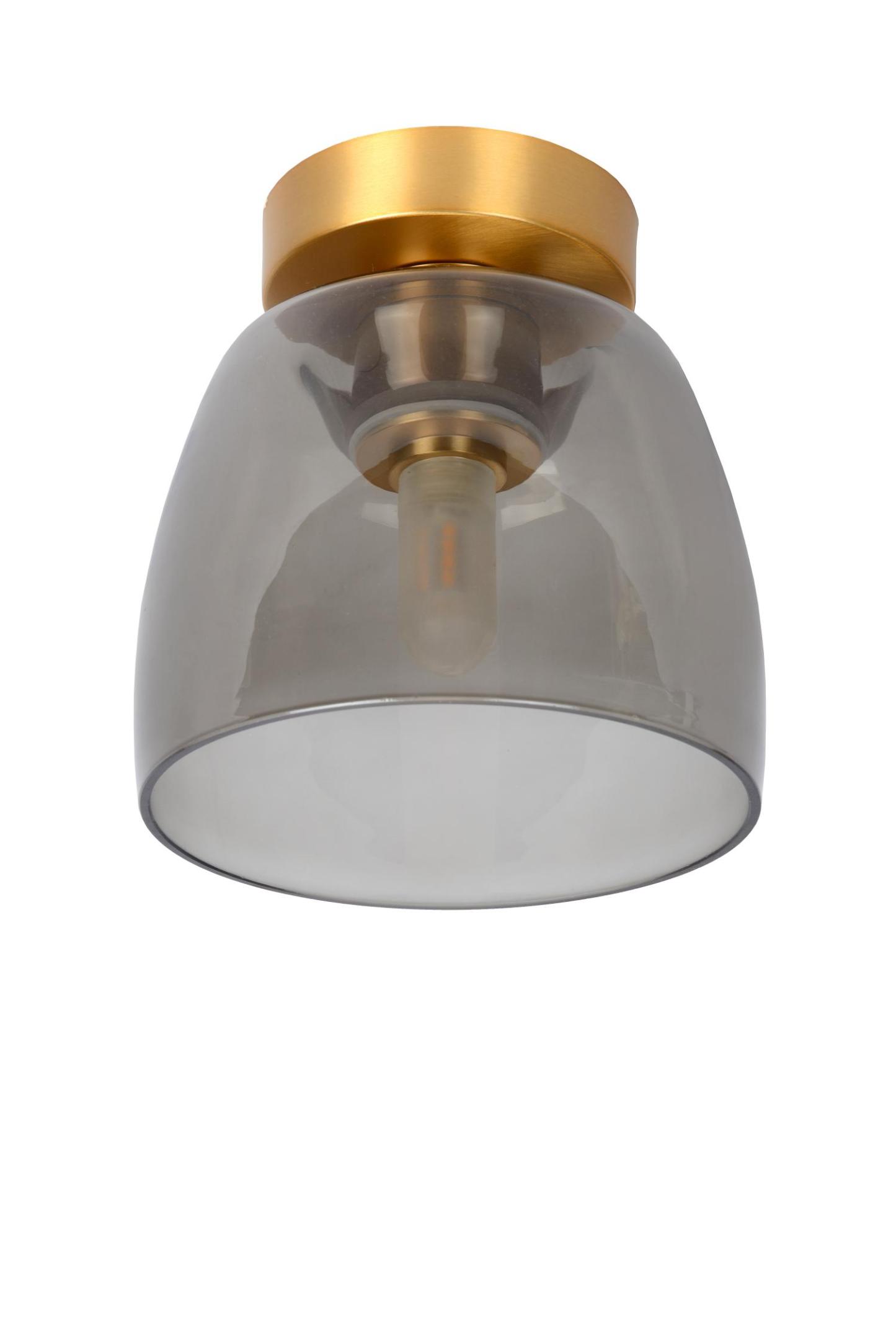 Tyler Ceiling Lights - Brushed Gold/Smoked Grey