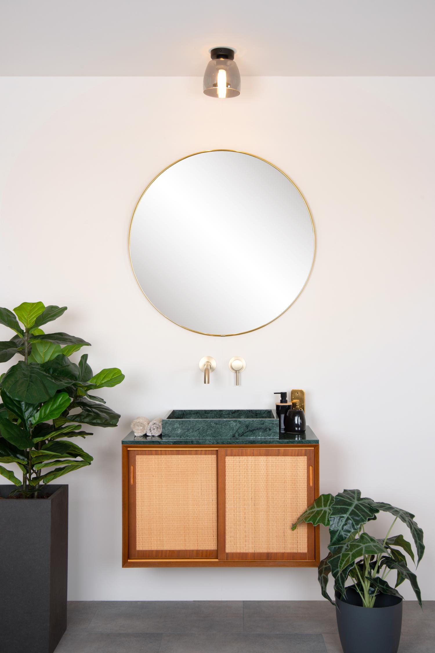 Tyler Ceiling Lights - Brushed Gold/Smoked Grey