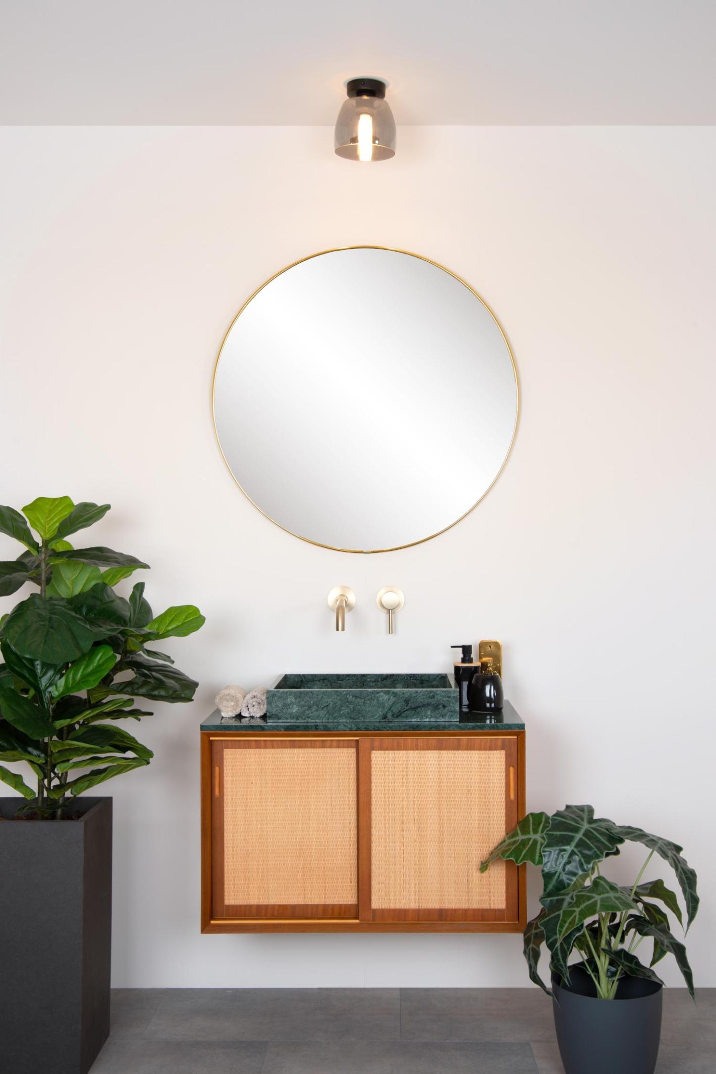 Tyler Ceiling Lights - Brushed Gold/Smoked Grey