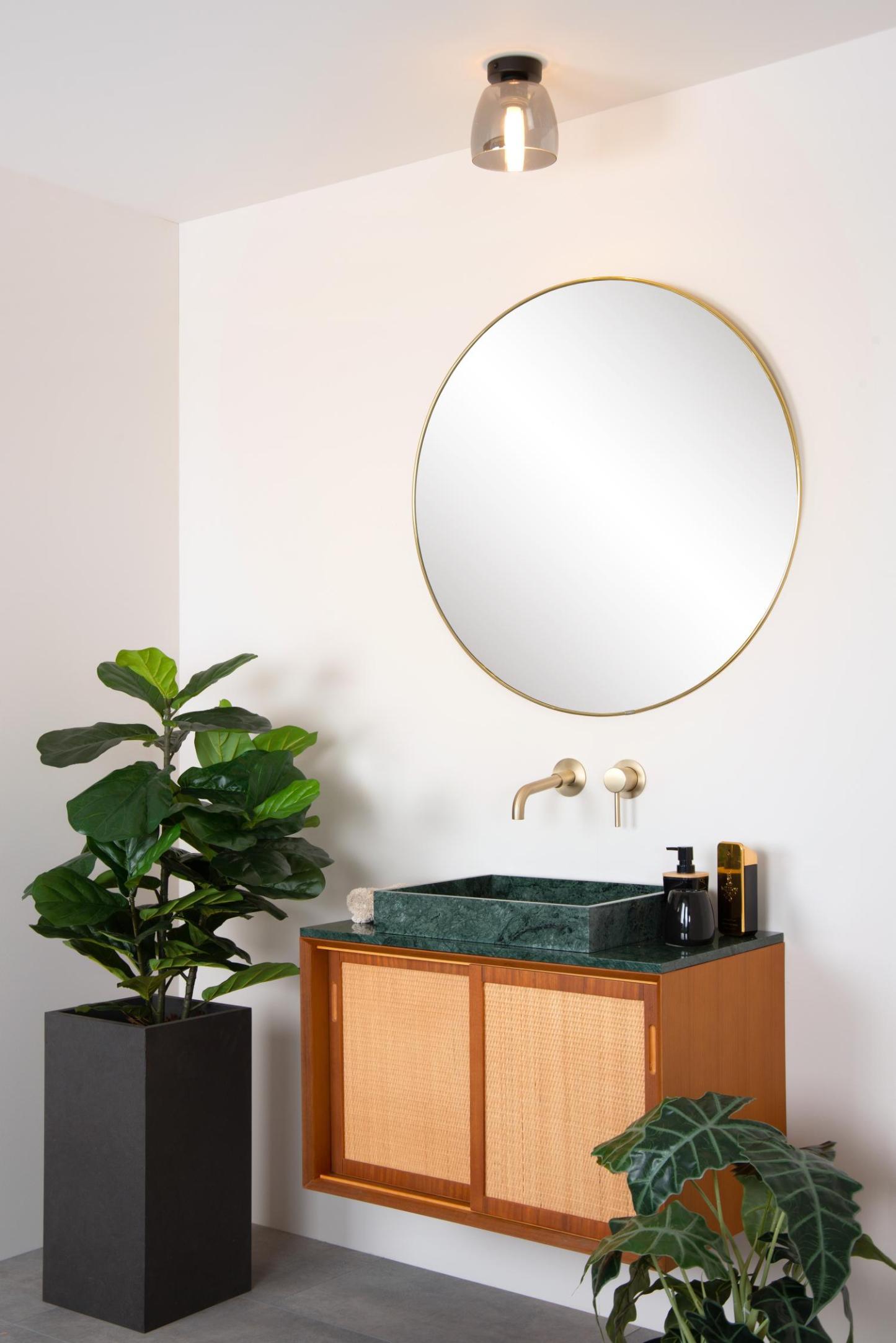 Tyler Ceiling Lights - Brushed Gold/Smoked Grey