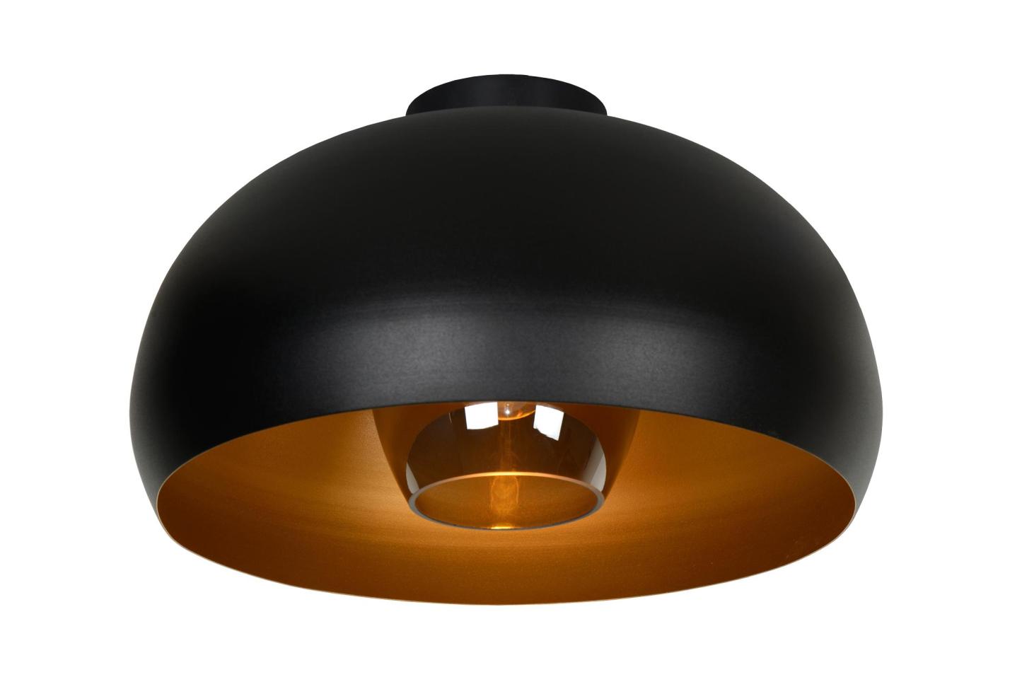 Sharan Ceiling Lights - Matt Black/Smoked Grey