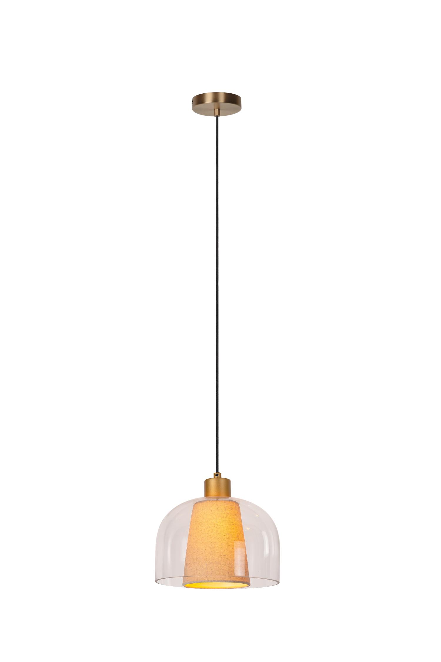Gunhild Ceiling Lights - Matt Gold/Cream