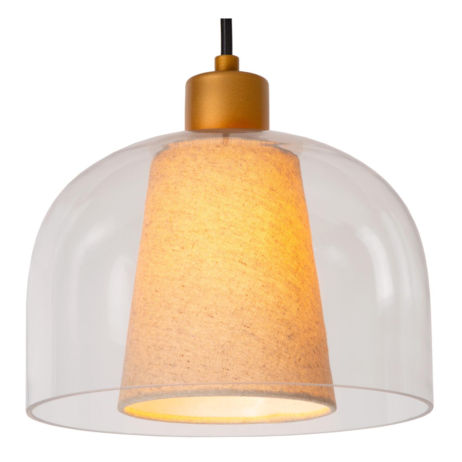 Gunhild Ceiling Lights - Matt Gold/Cream