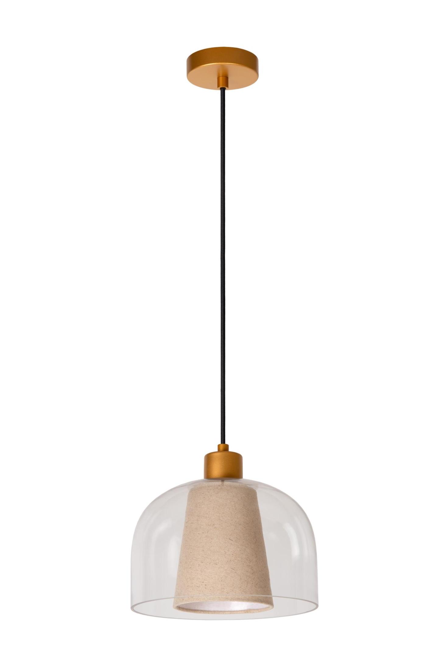 Gunhild Ceiling Lights - Matt Gold/Cream