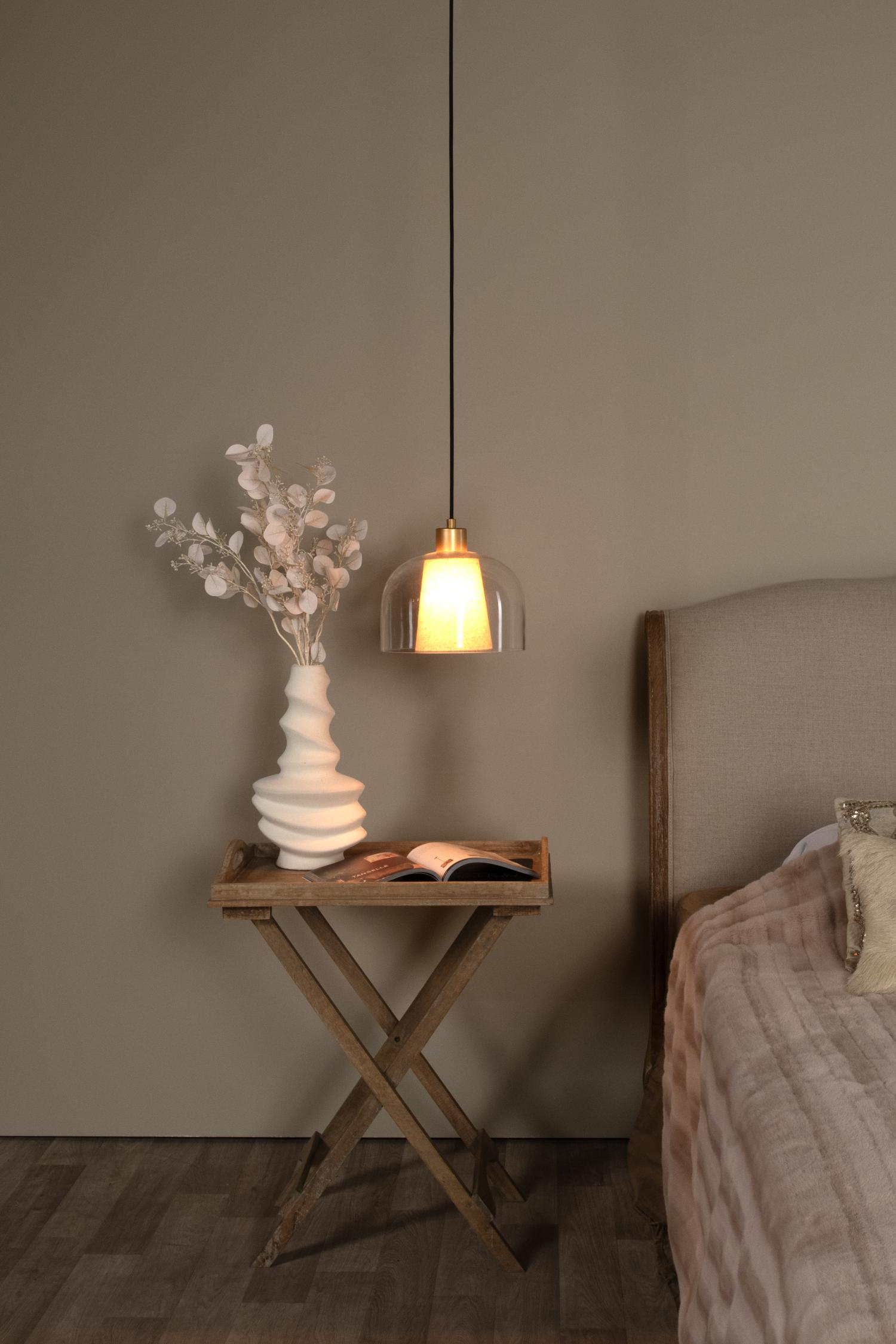 Gunhild Ceiling Lights - Matt Gold/Cream