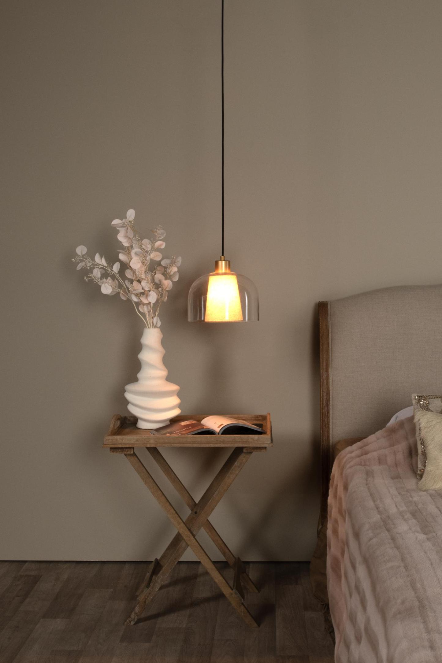 Gunhild Ceiling Lights - Matt Gold/Cream