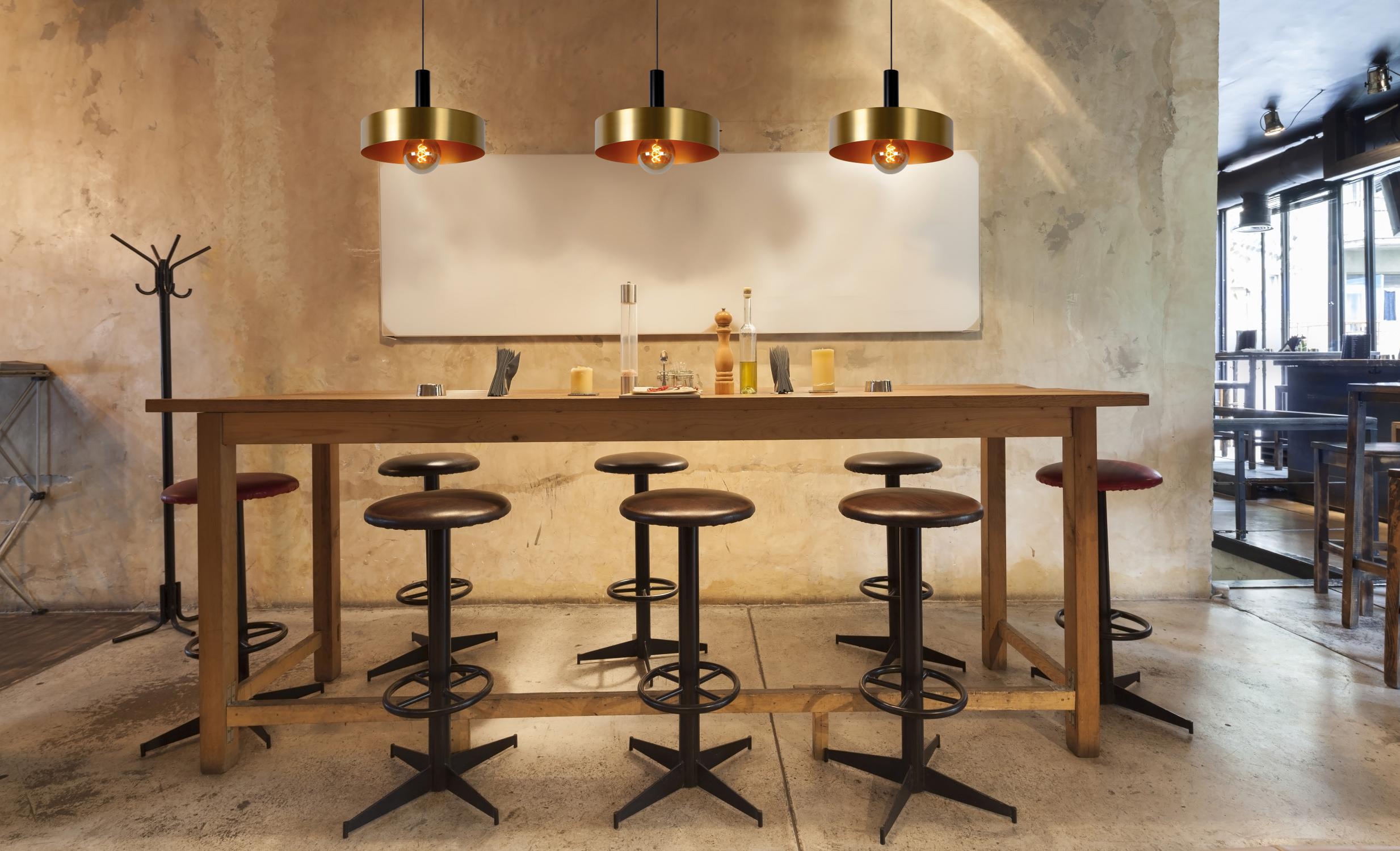 Giada Ceiling Lights - Matt Black/Brushed Gold - 400mm Diameter