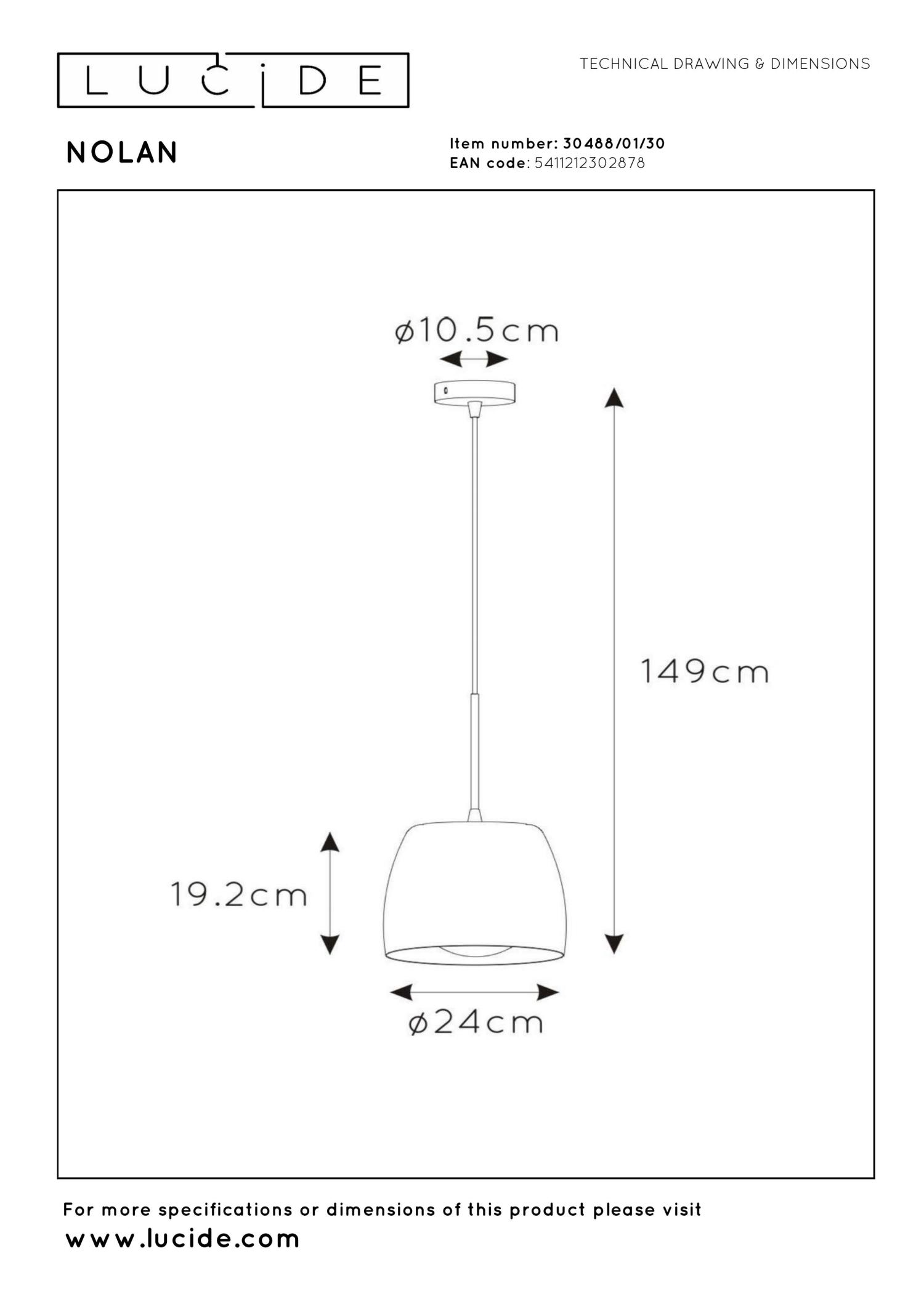 Nolan Ceiling Lights - Matt Black