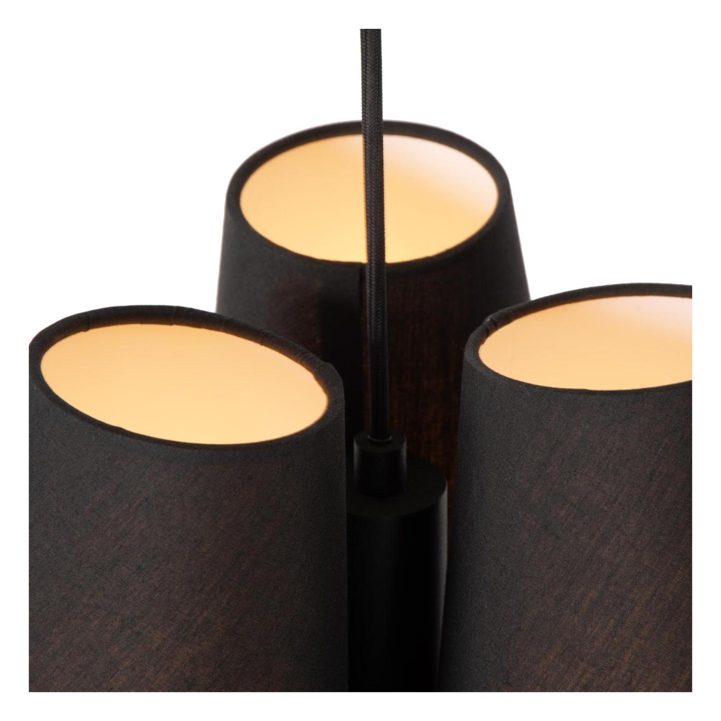 Gregory Ceiling Lights - Matt Black/Smoked Black
