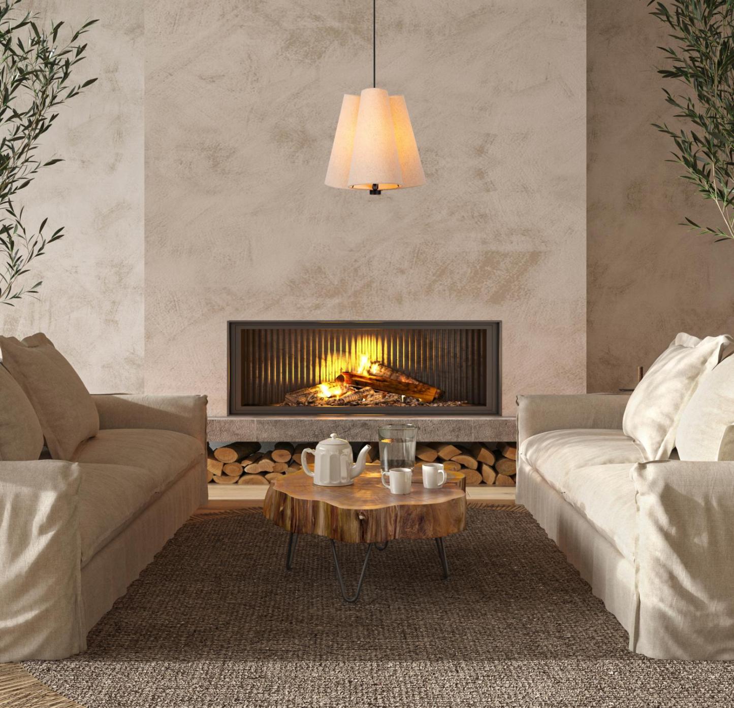 Gregory Ceiling Lights - Matt Black/Smoked Black