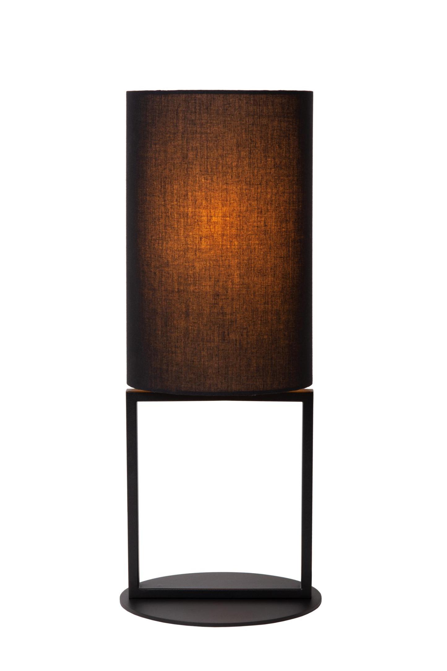 Herman Table Lamp - Matt Black/Smoked Black