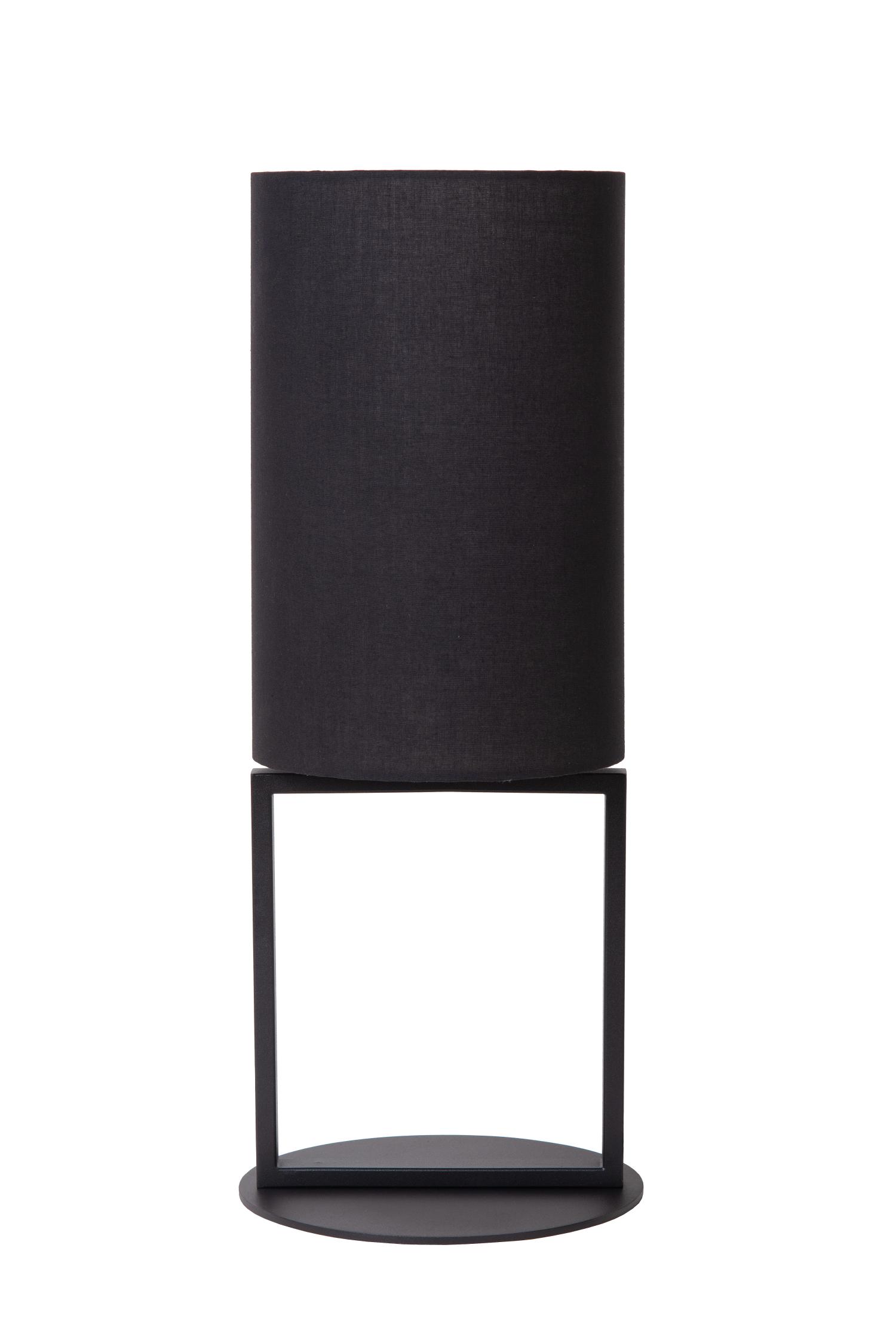 Herman Table Lamp - Matt Black/Smoked Black