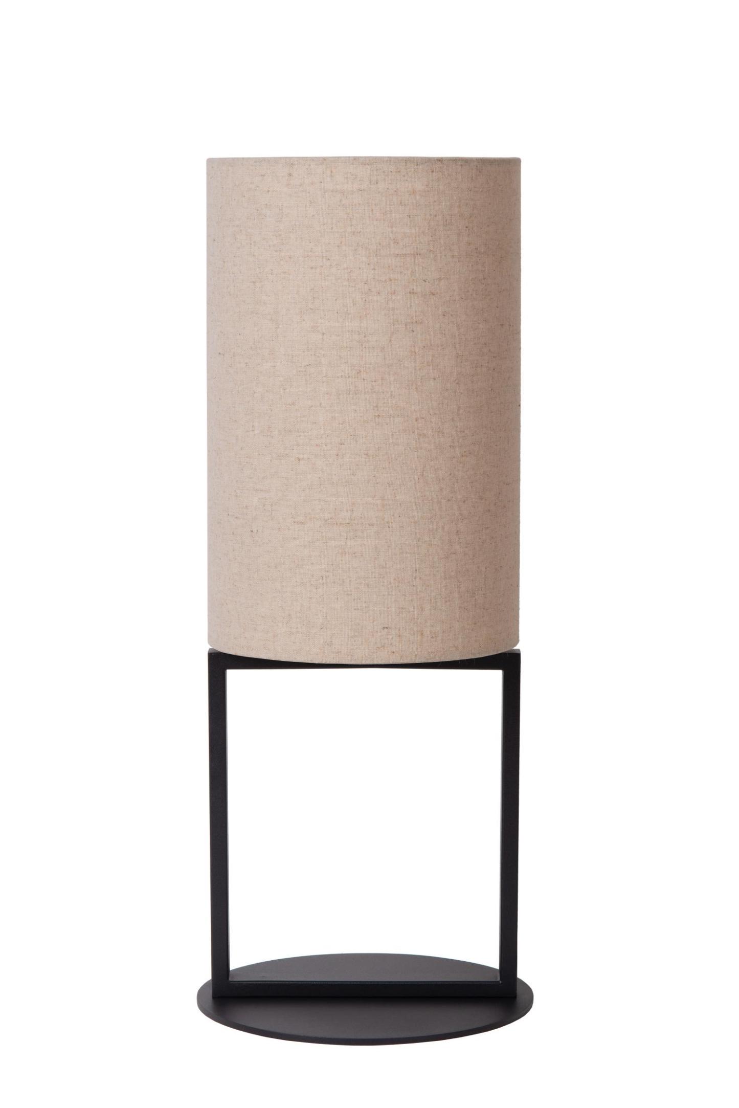Herman Table Lamp - Matt Black/Smoked Black