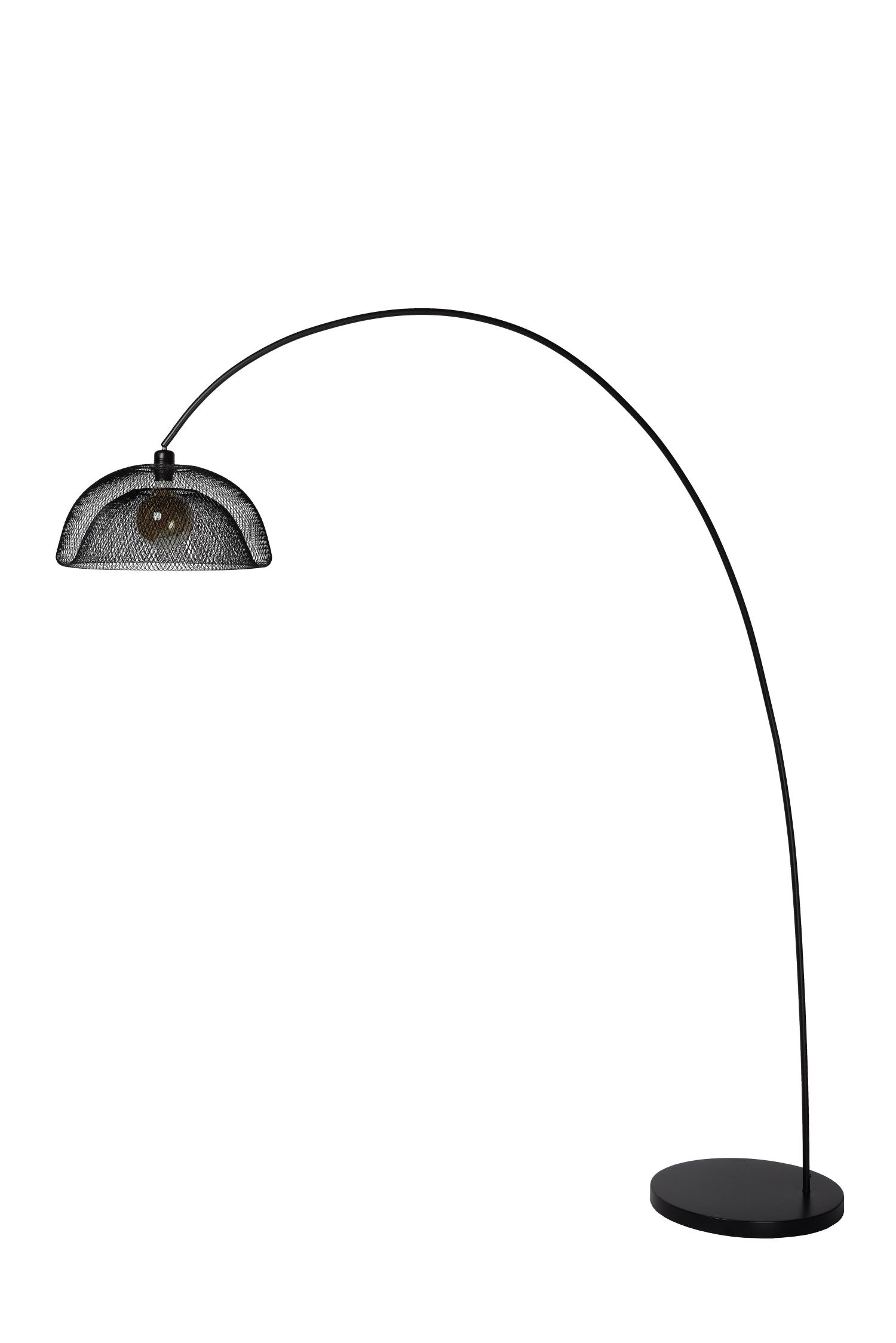 Mesh Floor Lamp - Matt Black