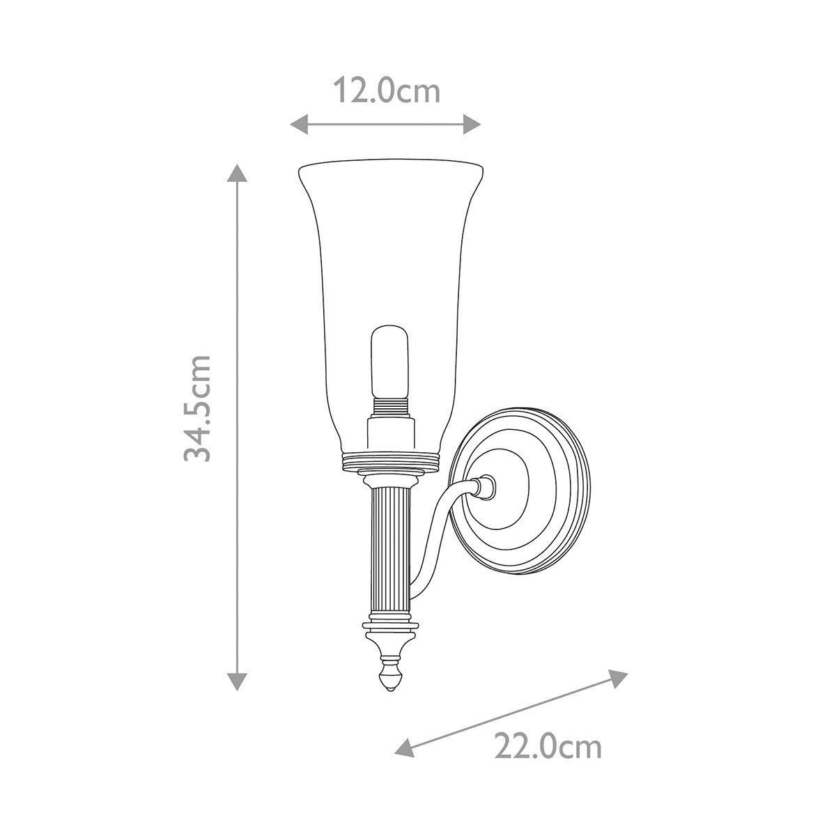 Carroll Wall Light