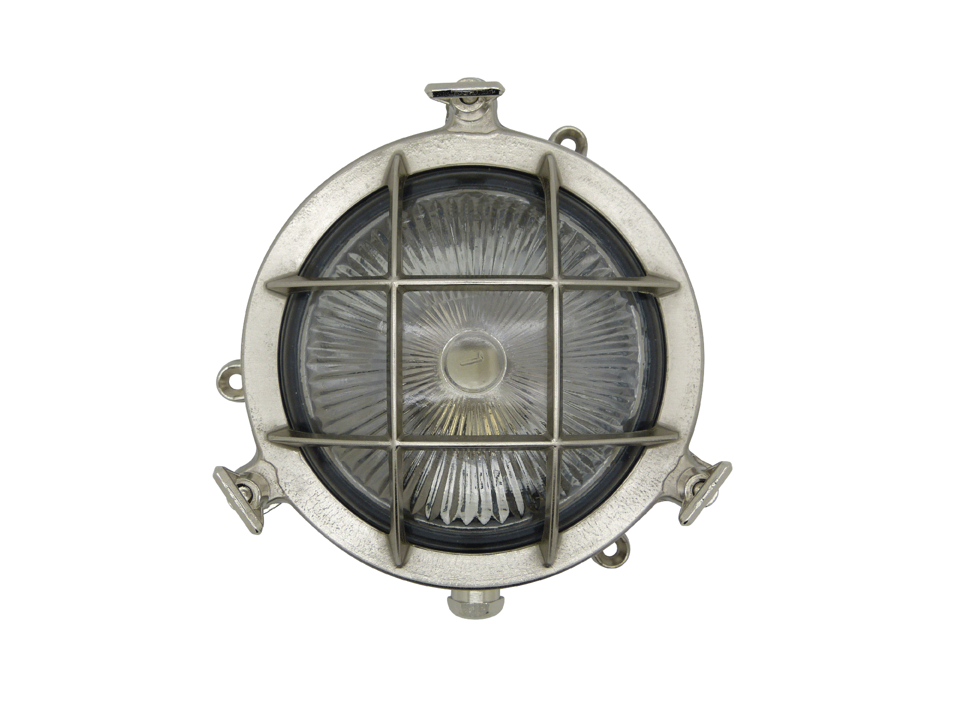 Porto Outdoor Wall Light With Bars - 140mm Diameter