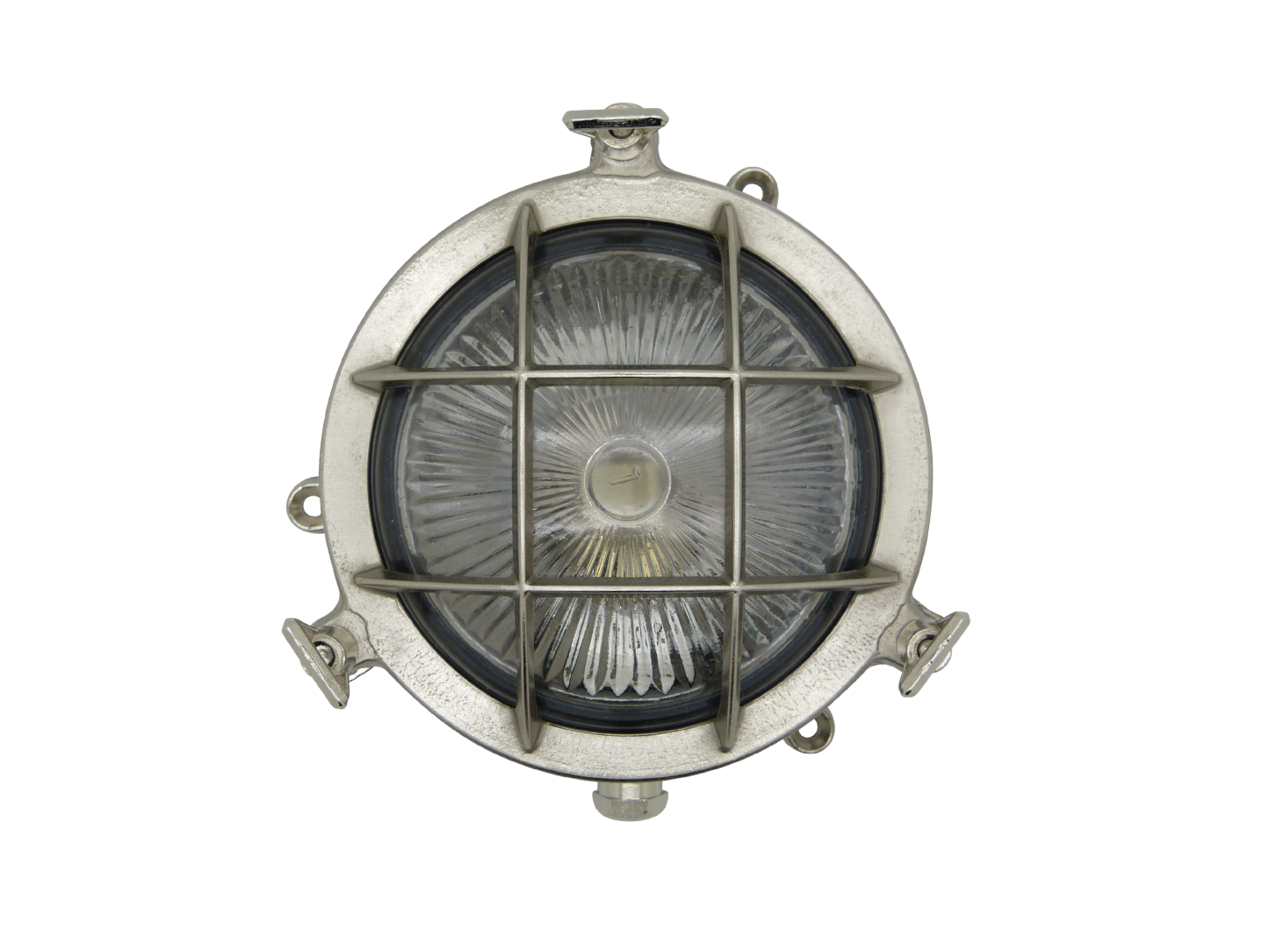 Porto Outdoor Wall Light With Bars - 140mm Diameter
