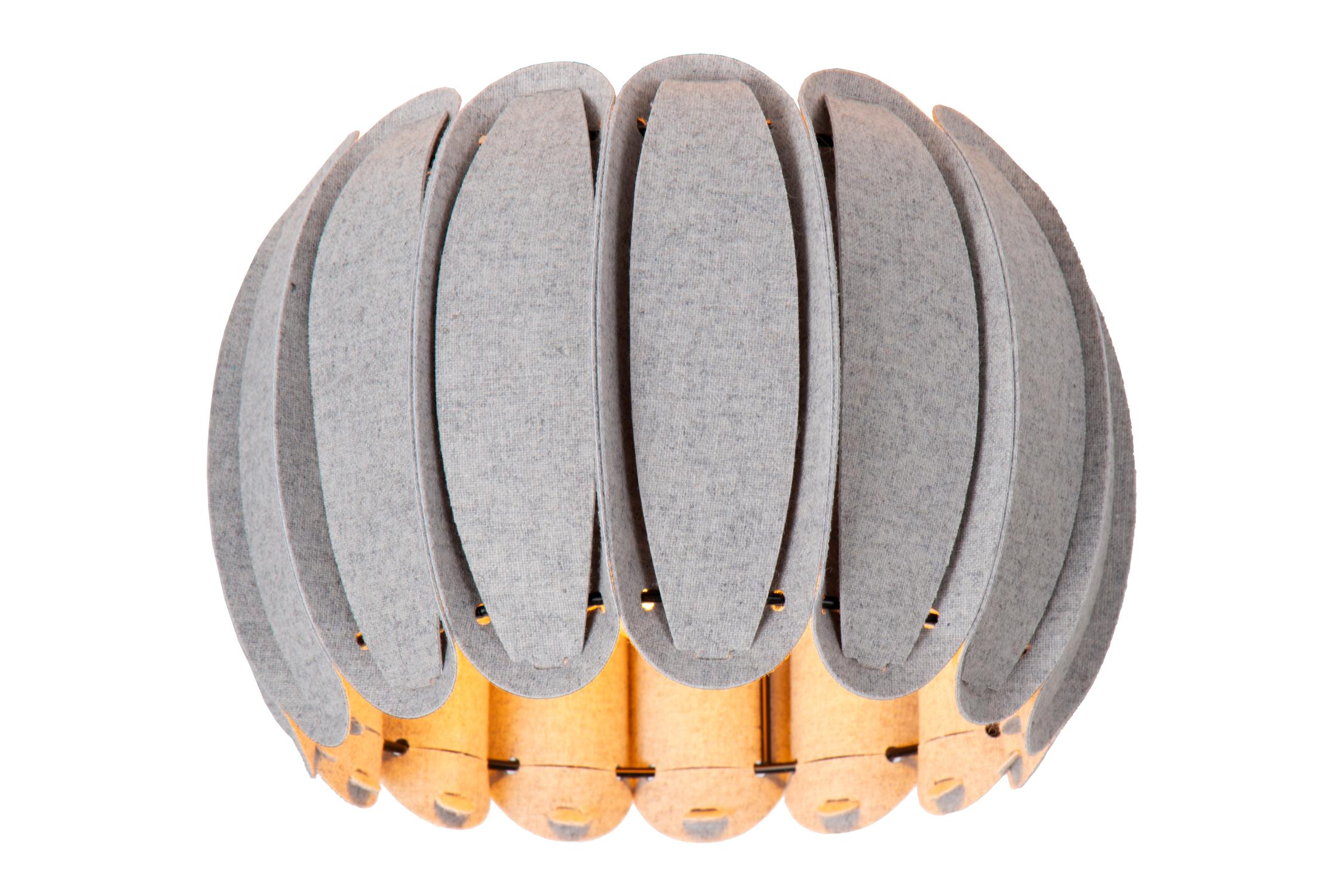 Spencer Ceiling Lights - Matt Black/Black Fabric