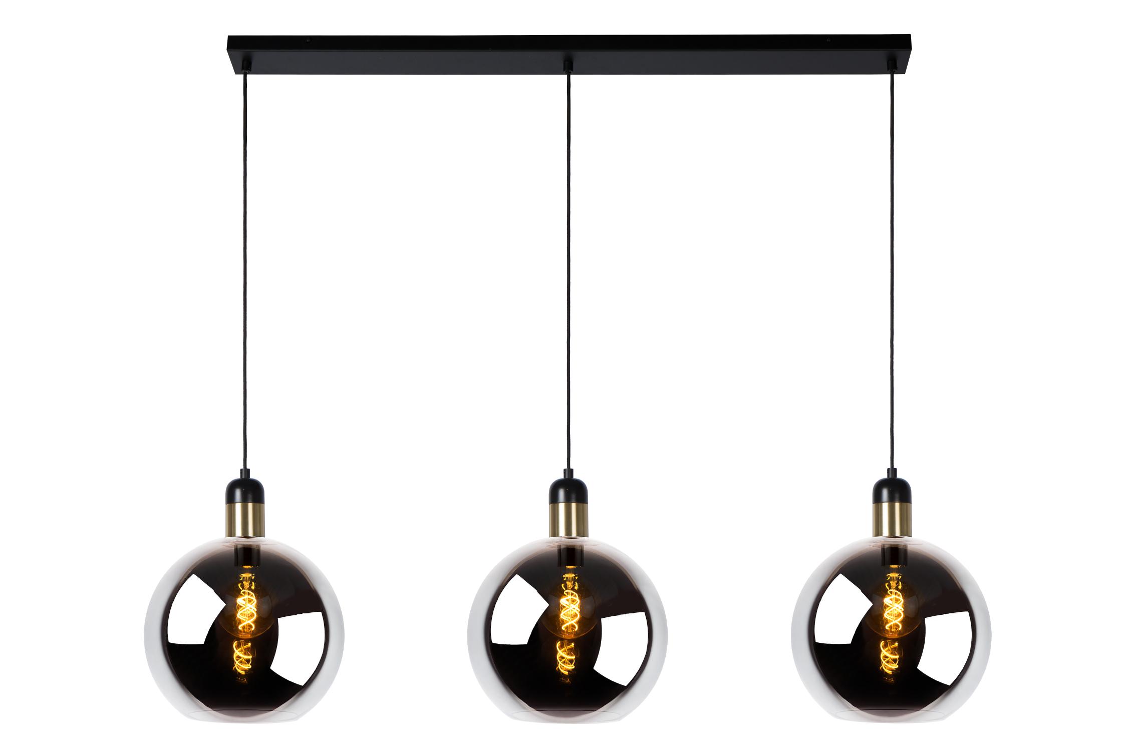 Julius Ceiling Lights - Matt Black/Opal