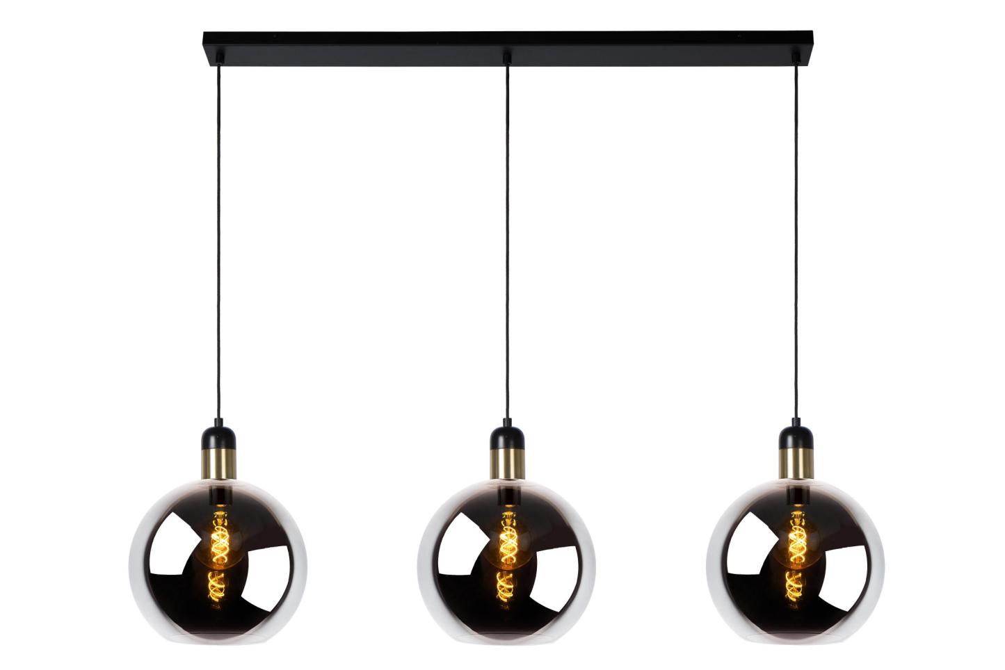 Julius Ceiling Lights - Matt Black/Opal