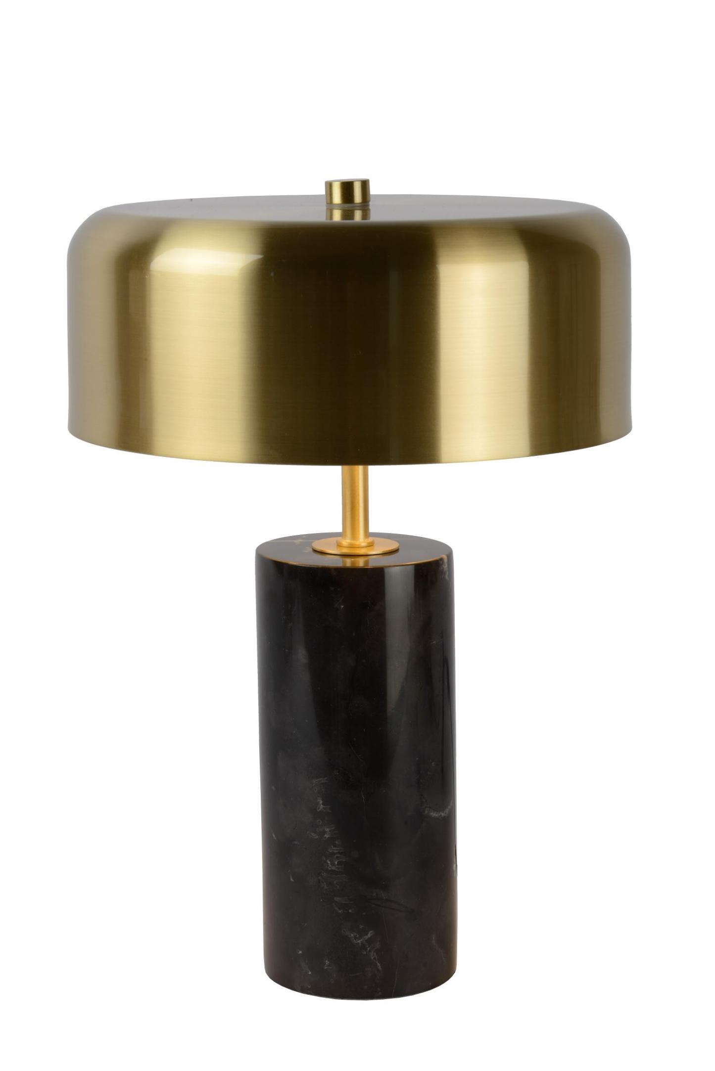 Mirasol Table Lamp - Black Marble/Brushed Brass
