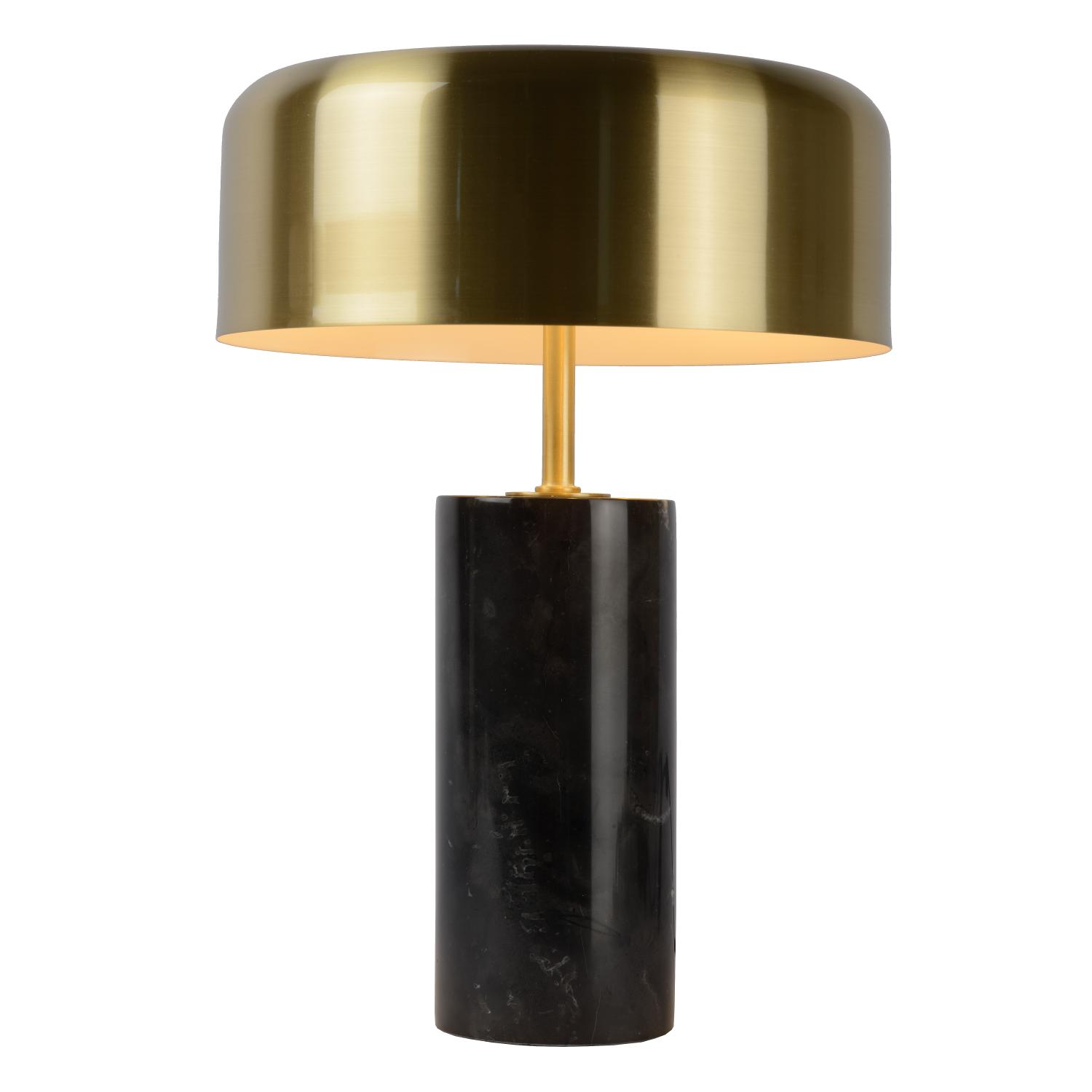 Mirasol Table Lamp - Black Marble/Brushed Brass