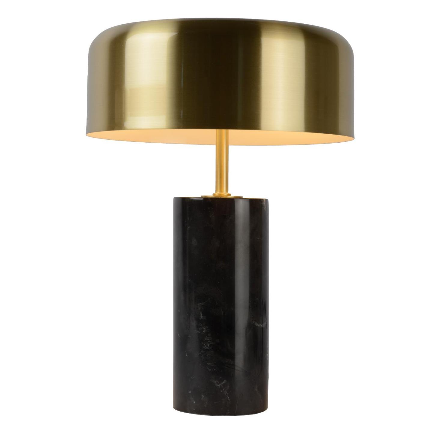 Mirasol Table Lamp - Black Marble/Brushed Brass
