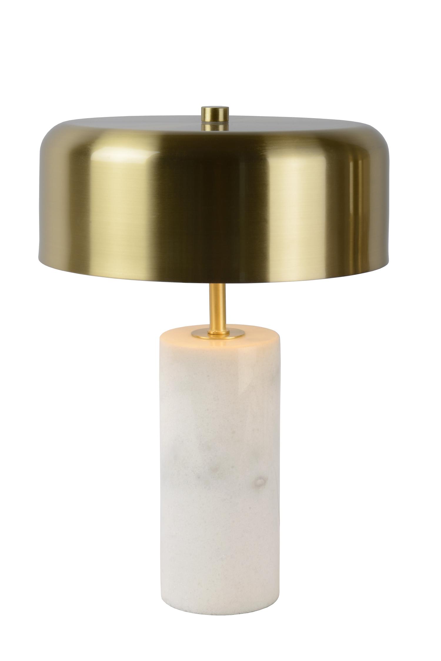 Mirasol Table Lamp - Black Marble/Brushed Brass