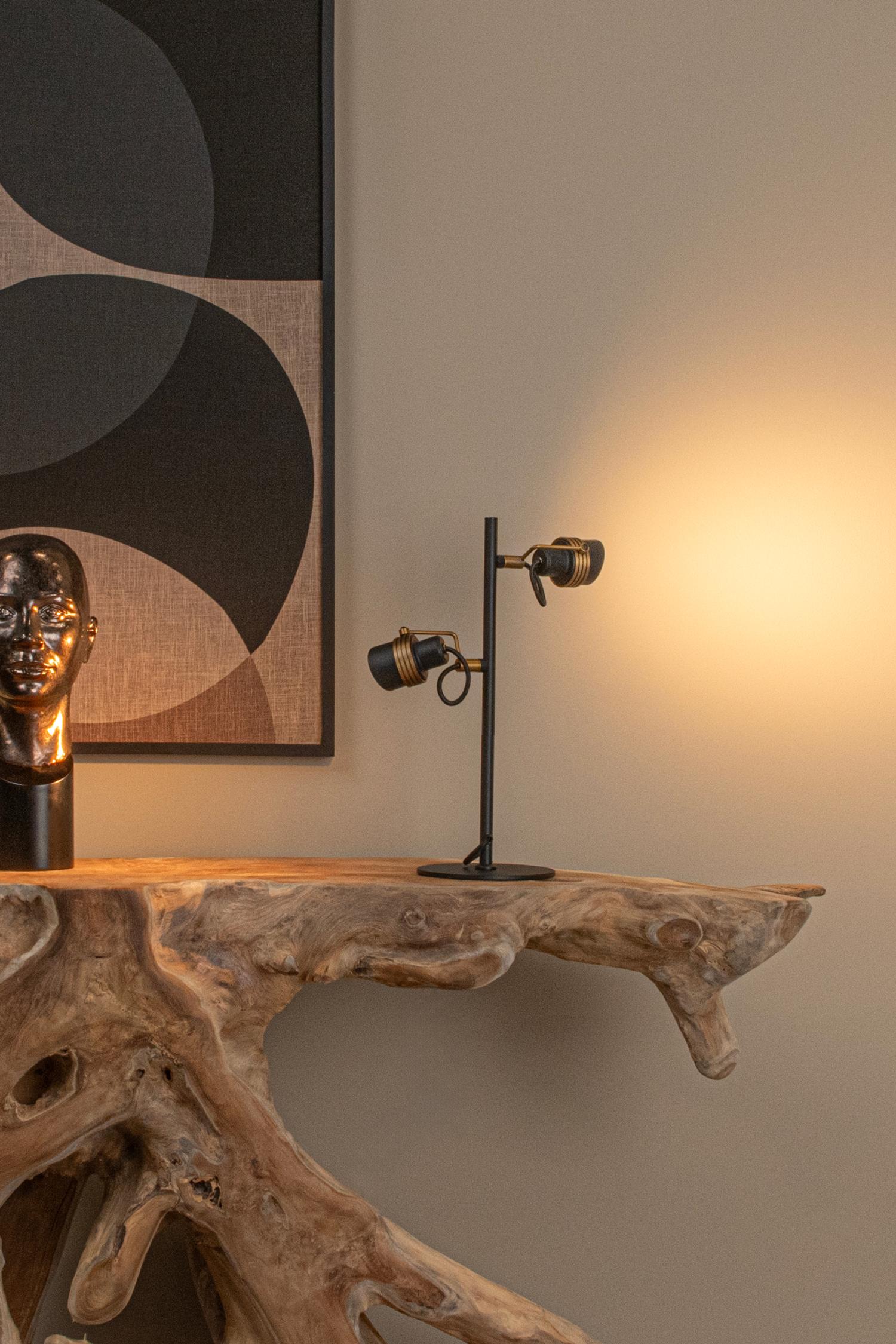 Tundran Table Lamp - Matt Black