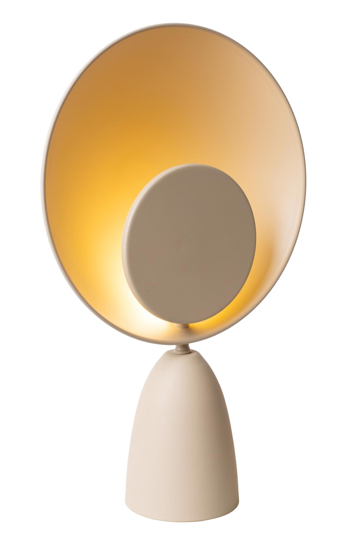 Castamar Table Lamp - Polished Chrome/Grey