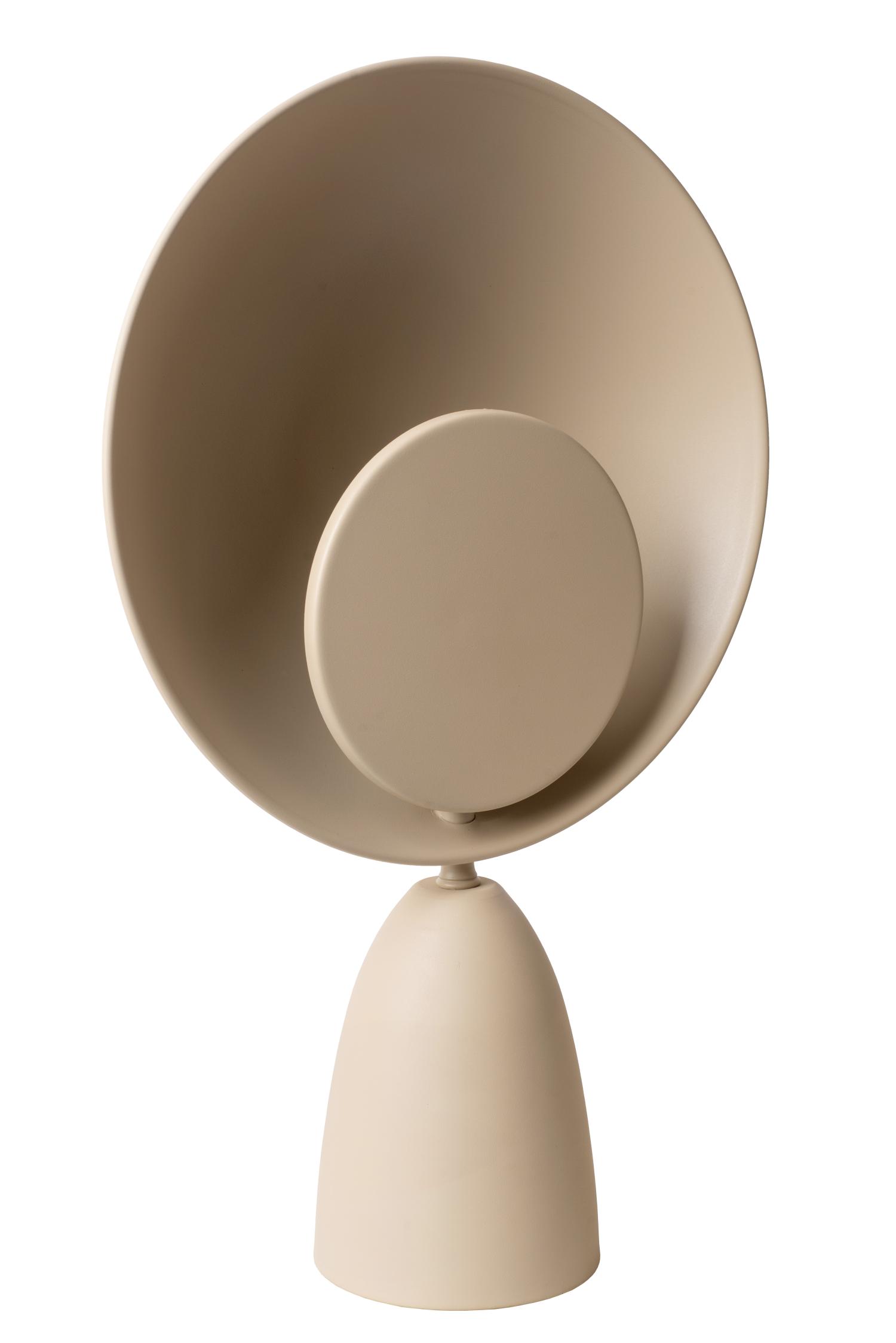 Castamar Table Lamp - Polished Chrome/Grey