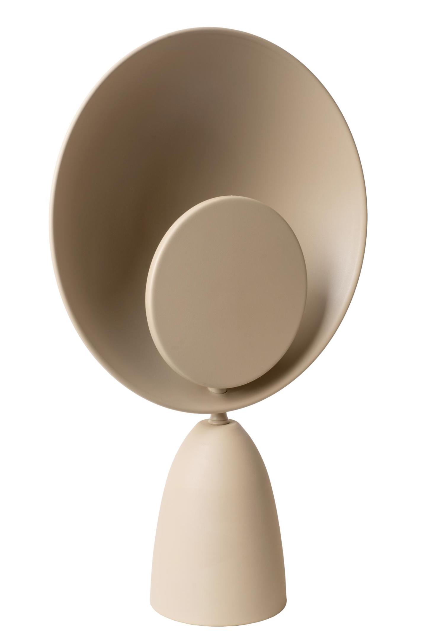 Castamar Table Lamp - Polished Chrome/Grey