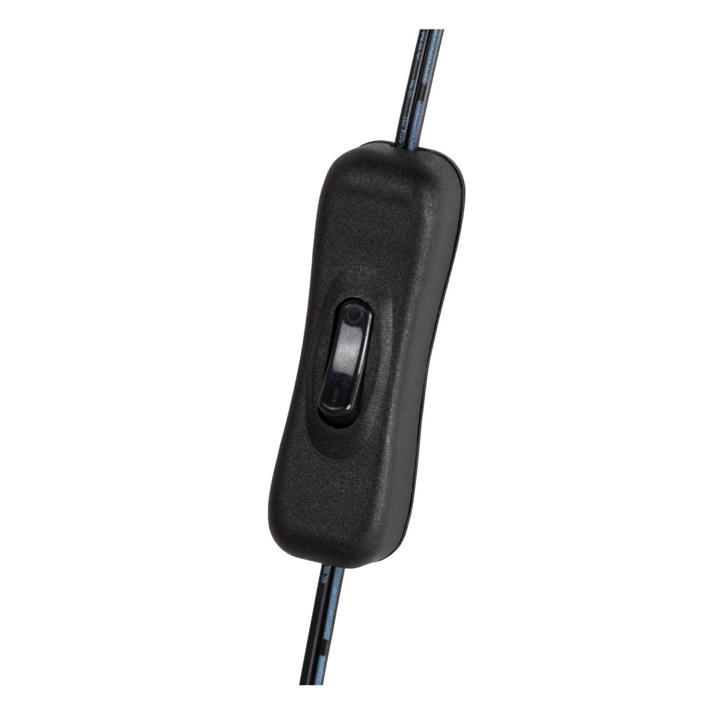 Castamar Table Lamp - Polished Chrome/Grey