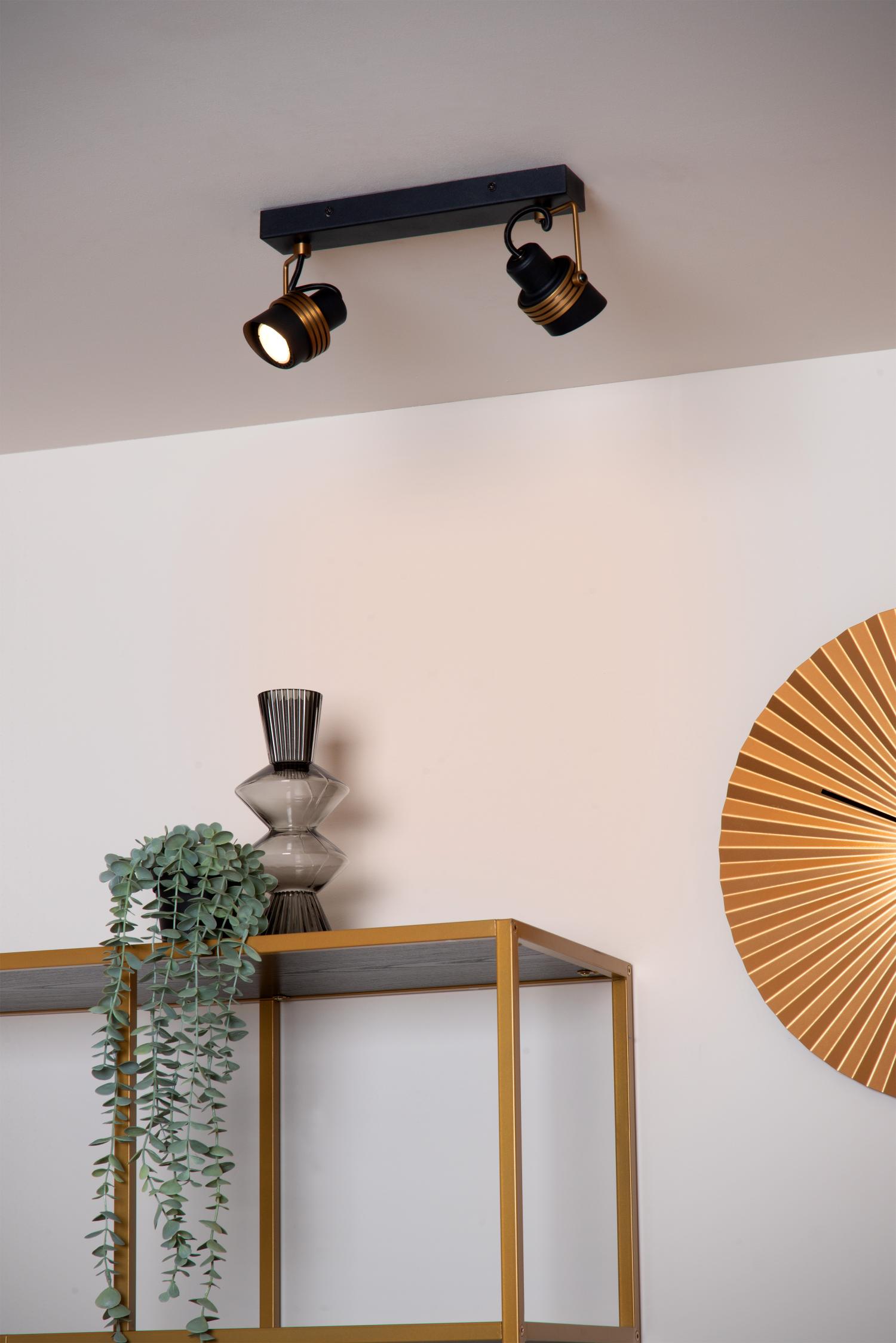 Tundran Ceiling Lights - Matt Black