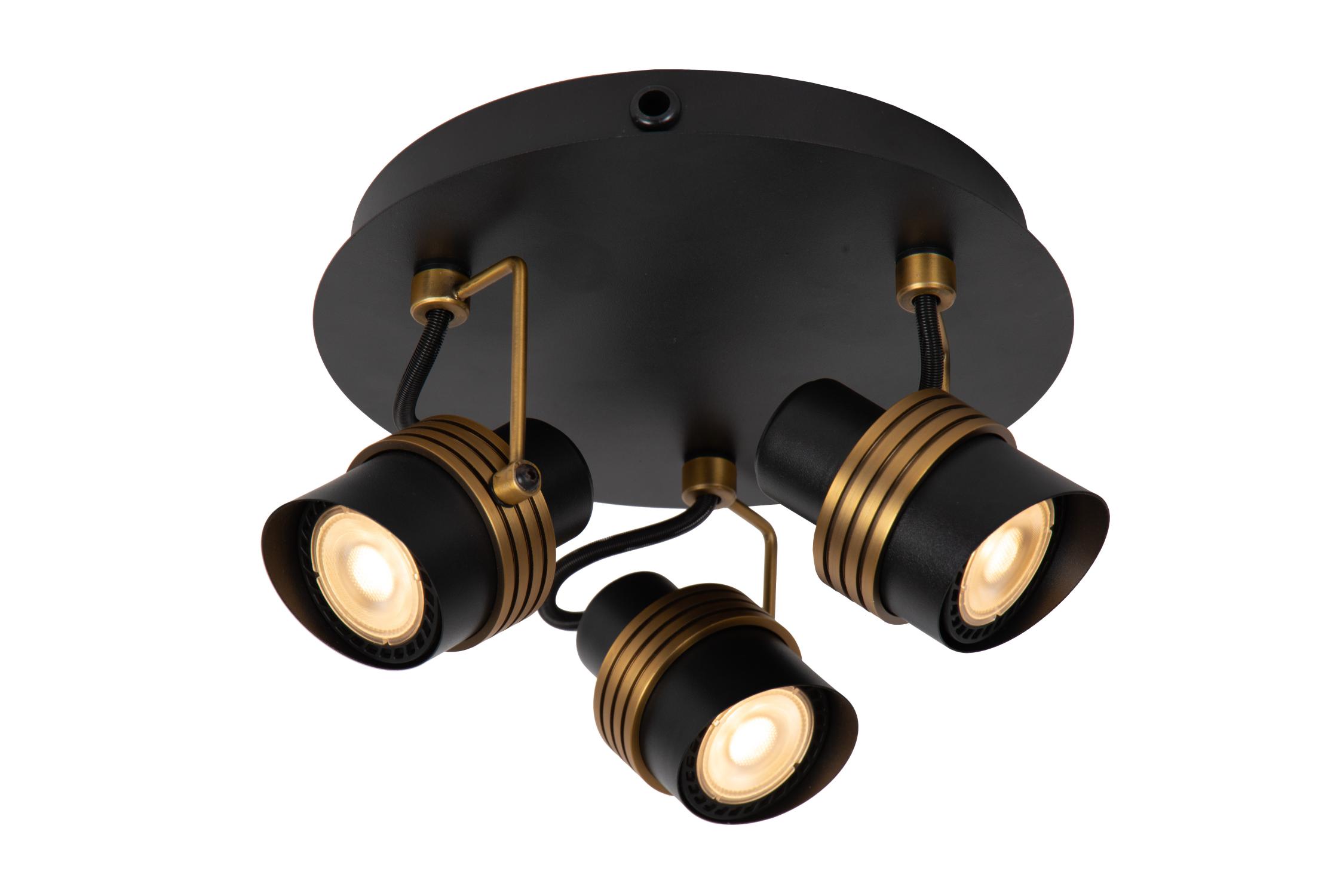Tundran Ceiling Lights - Matt Black