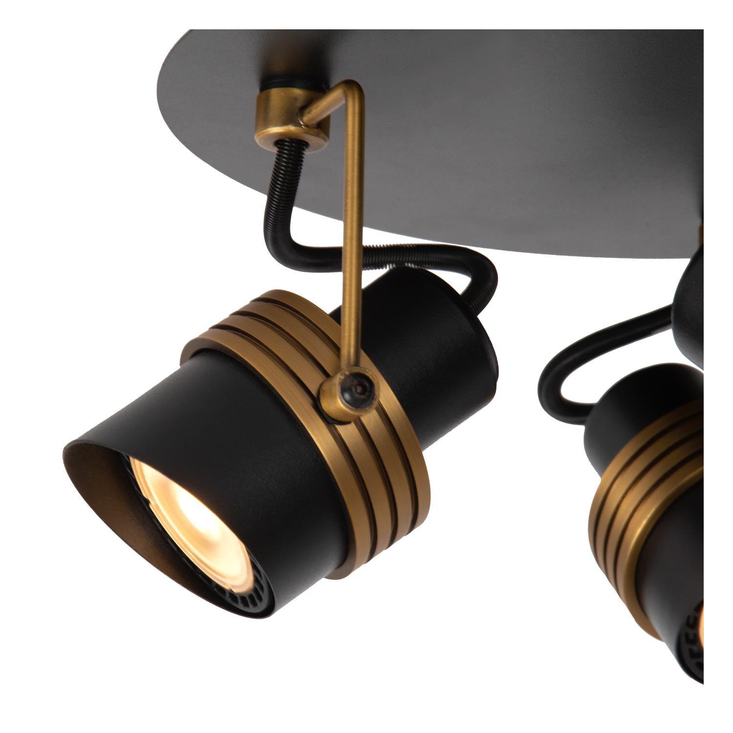 Tundran Ceiling Lights - Matt Black