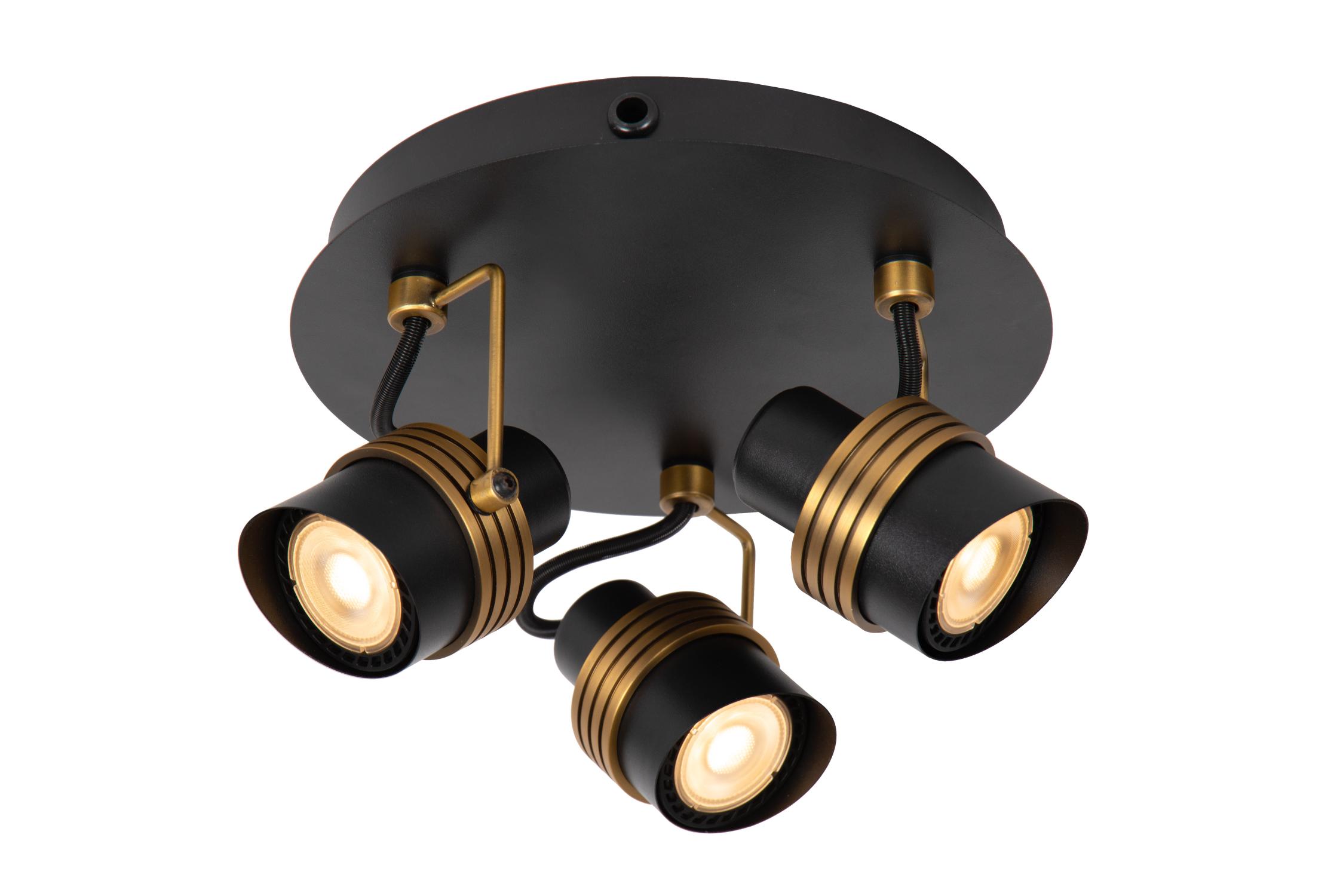Tundran Ceiling Lights - Matt Black